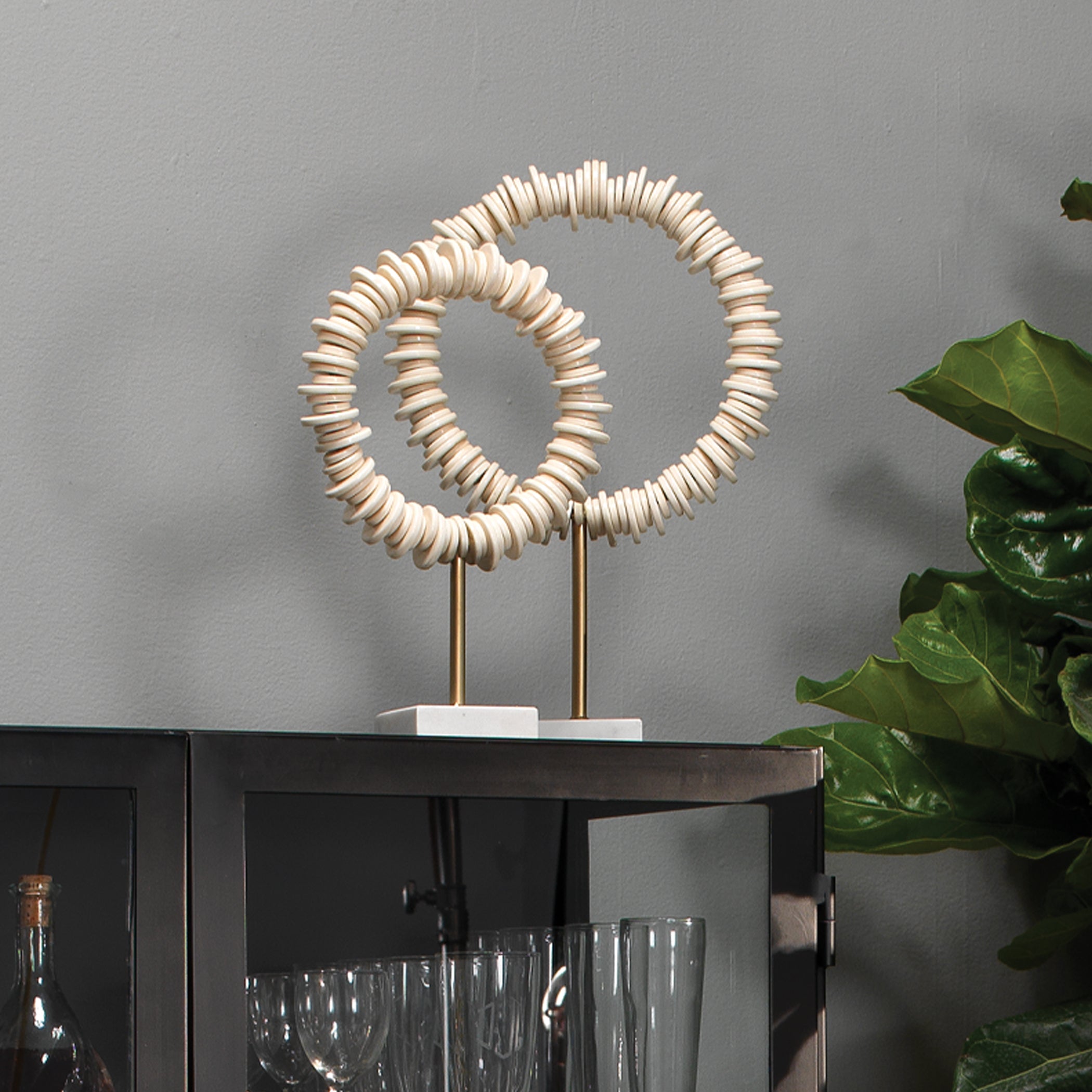 Arena Ring Decorative Sculptures (Set of 2) by Jamie Young