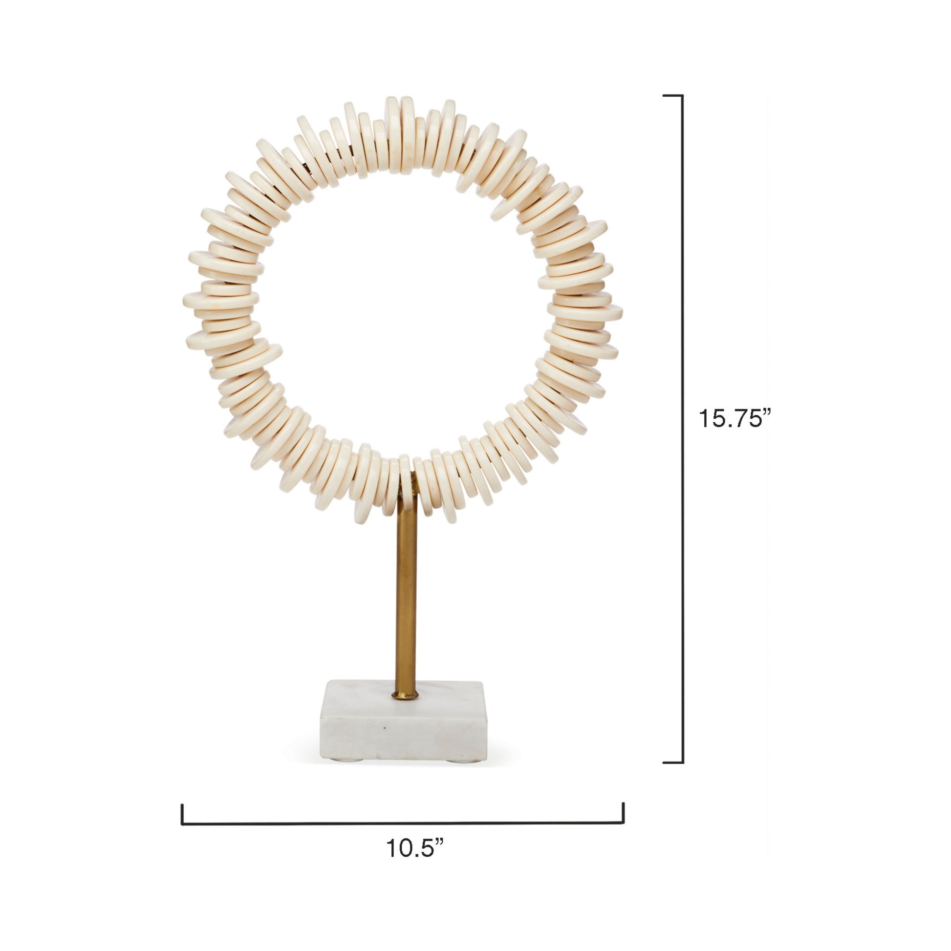 Arena Ring Decorative Sculptures (Set of 2) by Jamie Young