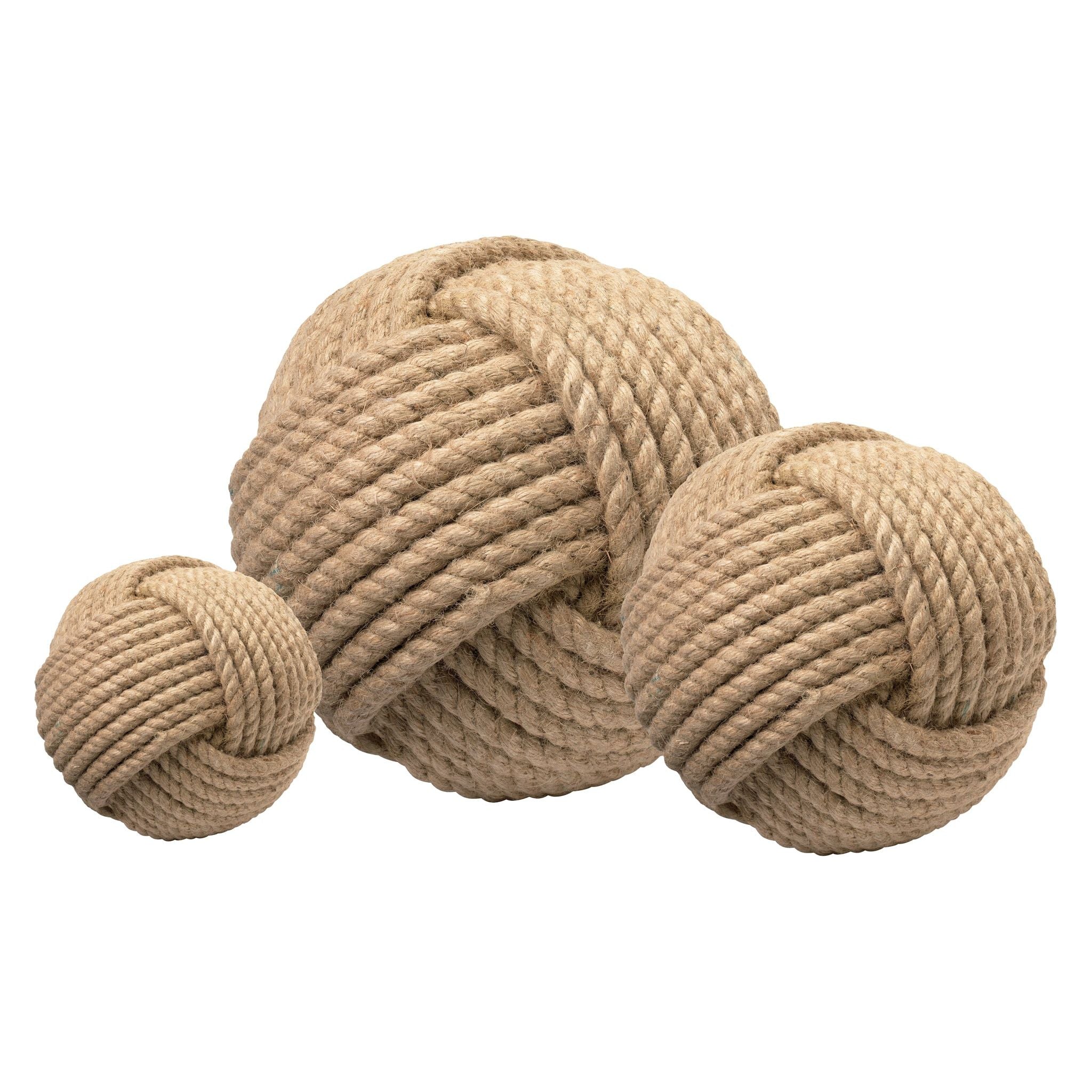 Jute Spheres (Set of 3)