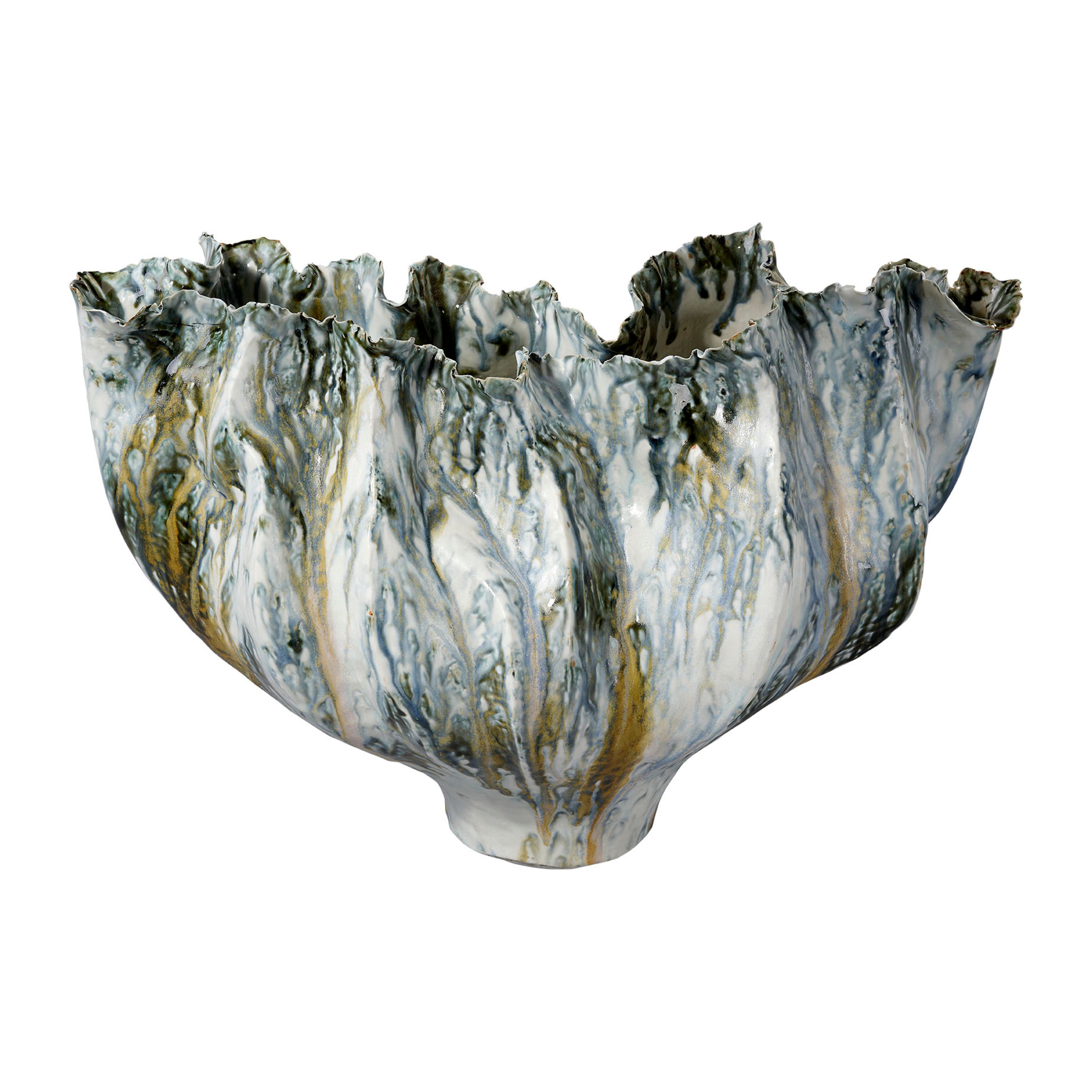 Beluga Ceramic Decorative Vase by Jamie Young