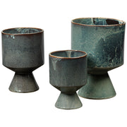 Berkeley Ceramic Decorative Pots (set of 3) by Jamie Young