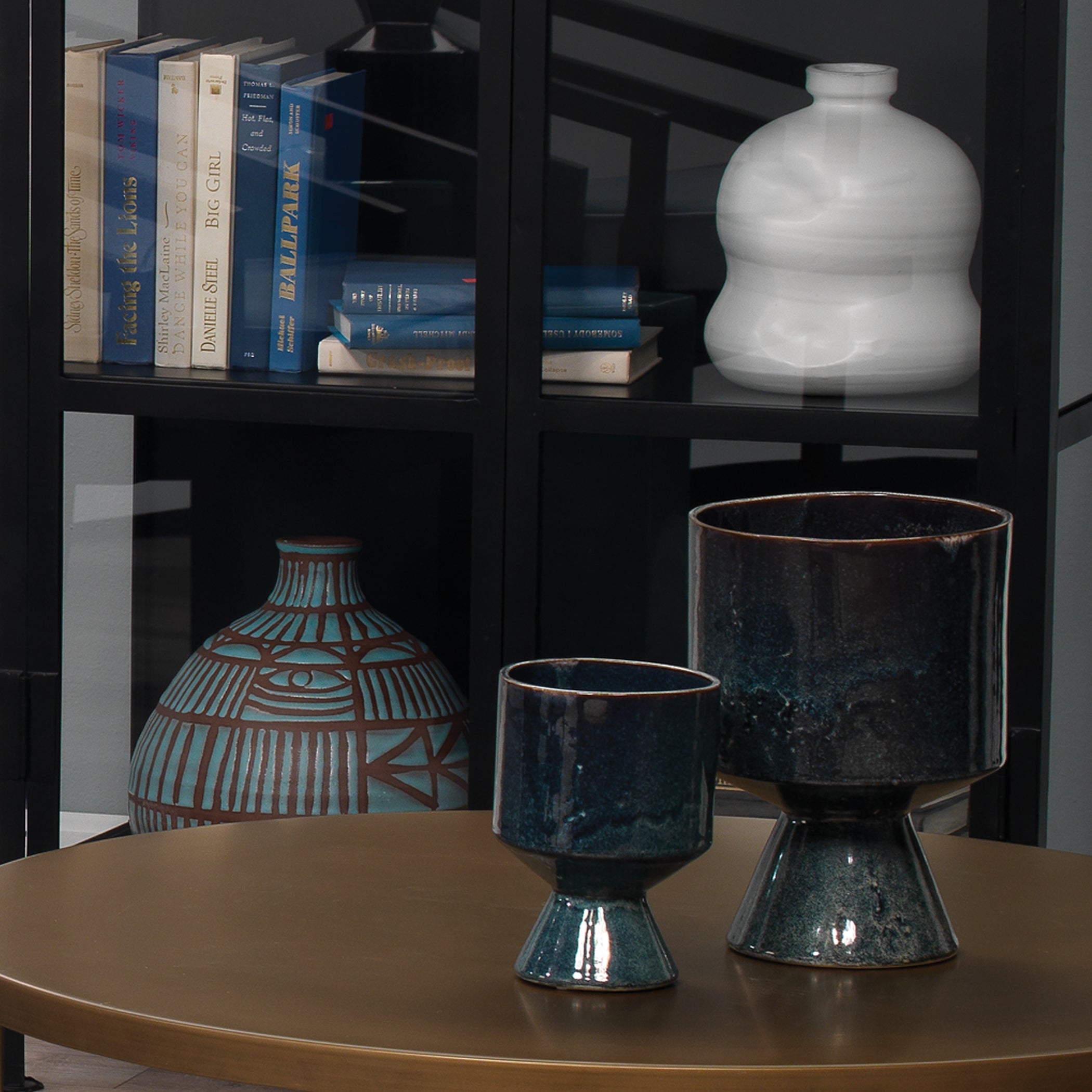 Berkeley Ceramic Decorative Pots (set of 3) by Jamie Young