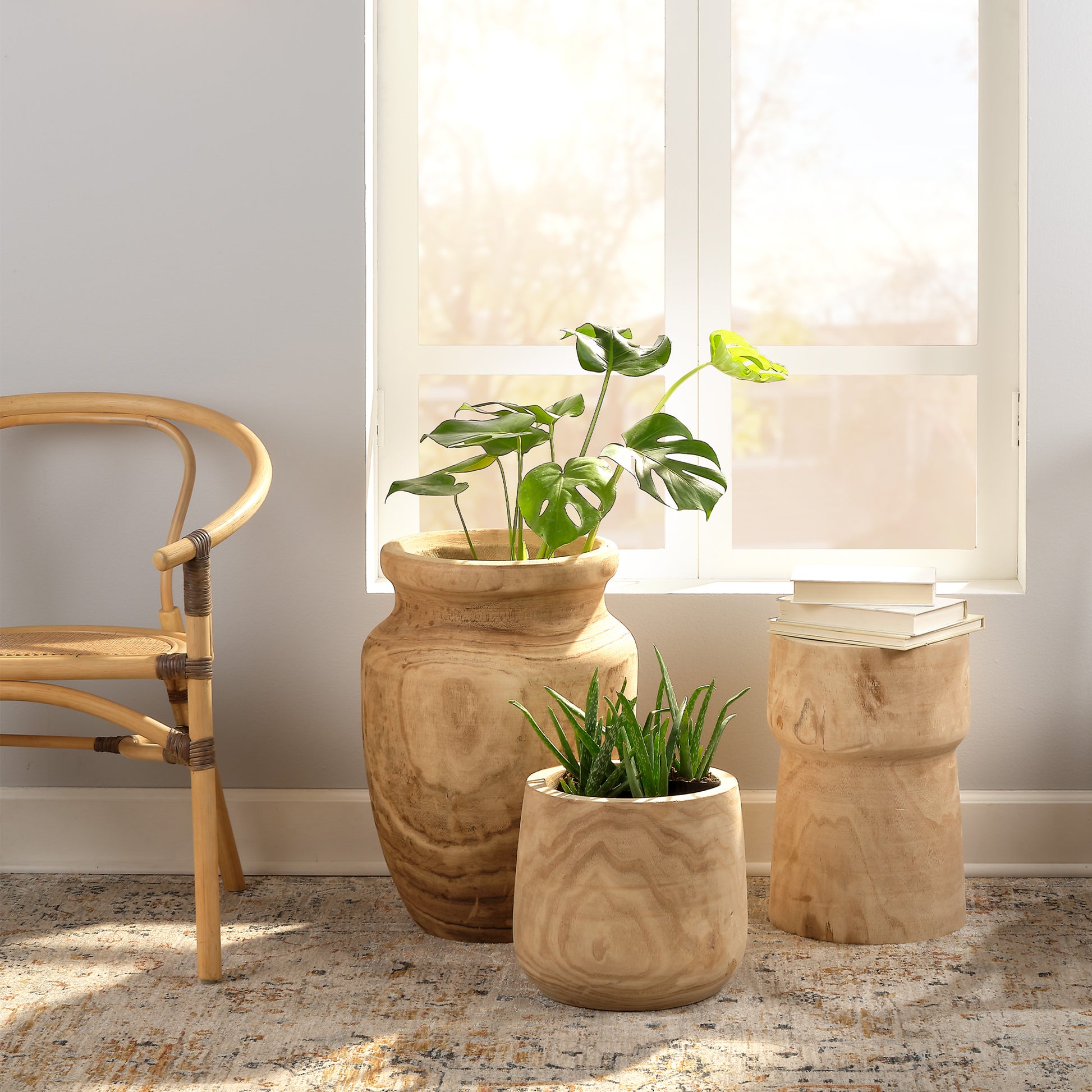 Brea Wooden Decorative Vase by Jamie Young