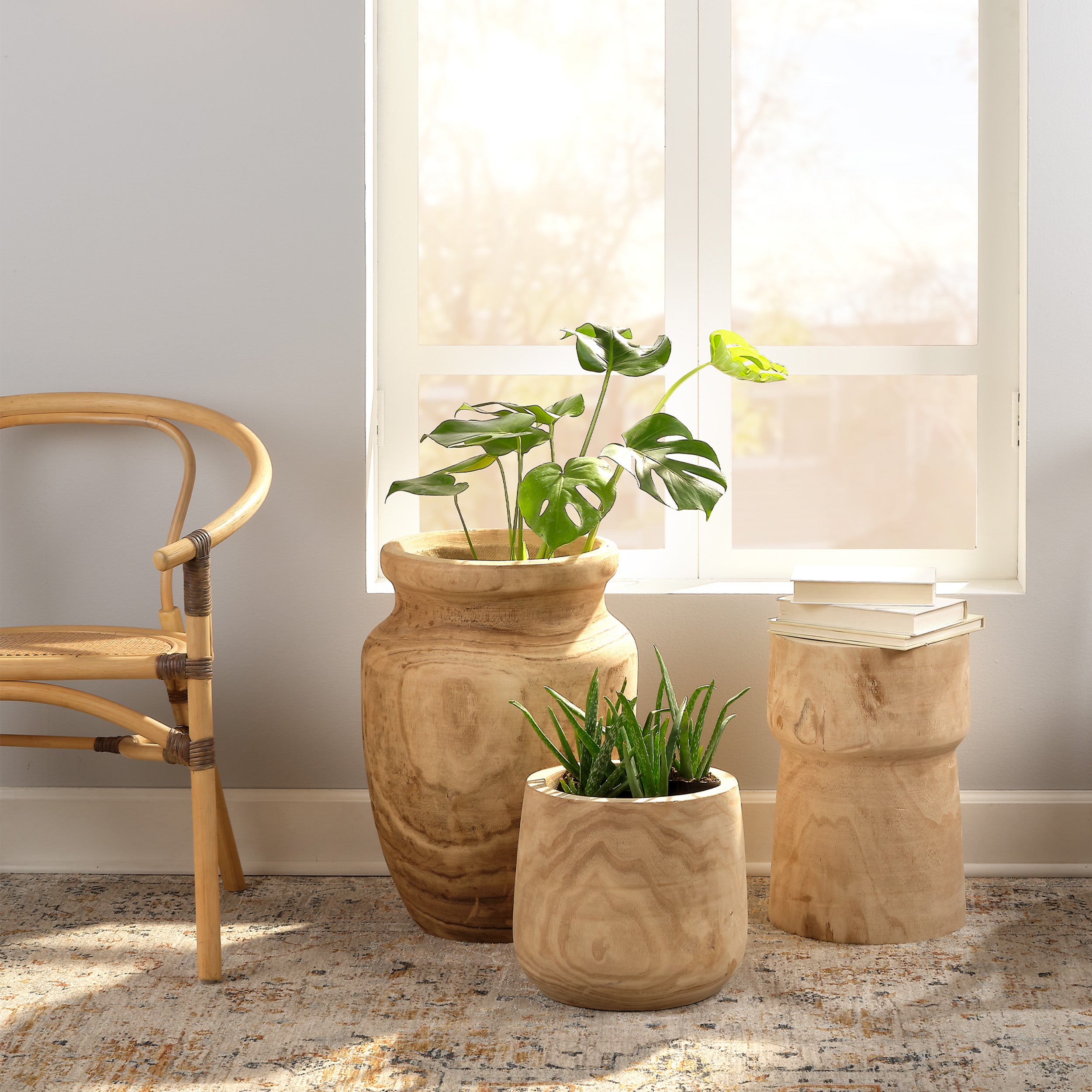 Brea Wooden Decorative Vase by Jamie Young