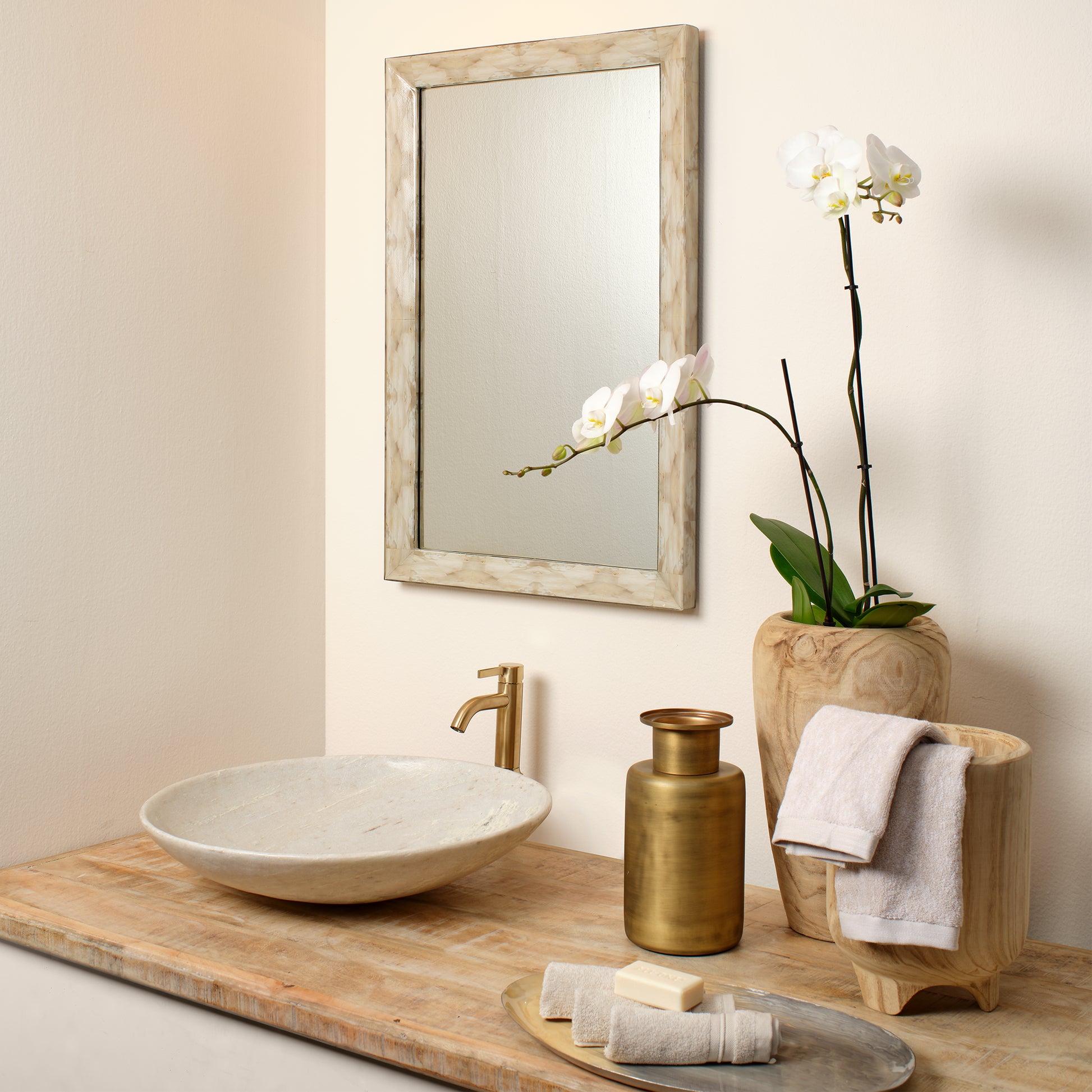 Canyon Wooden Decorative Vase by Jamie Young