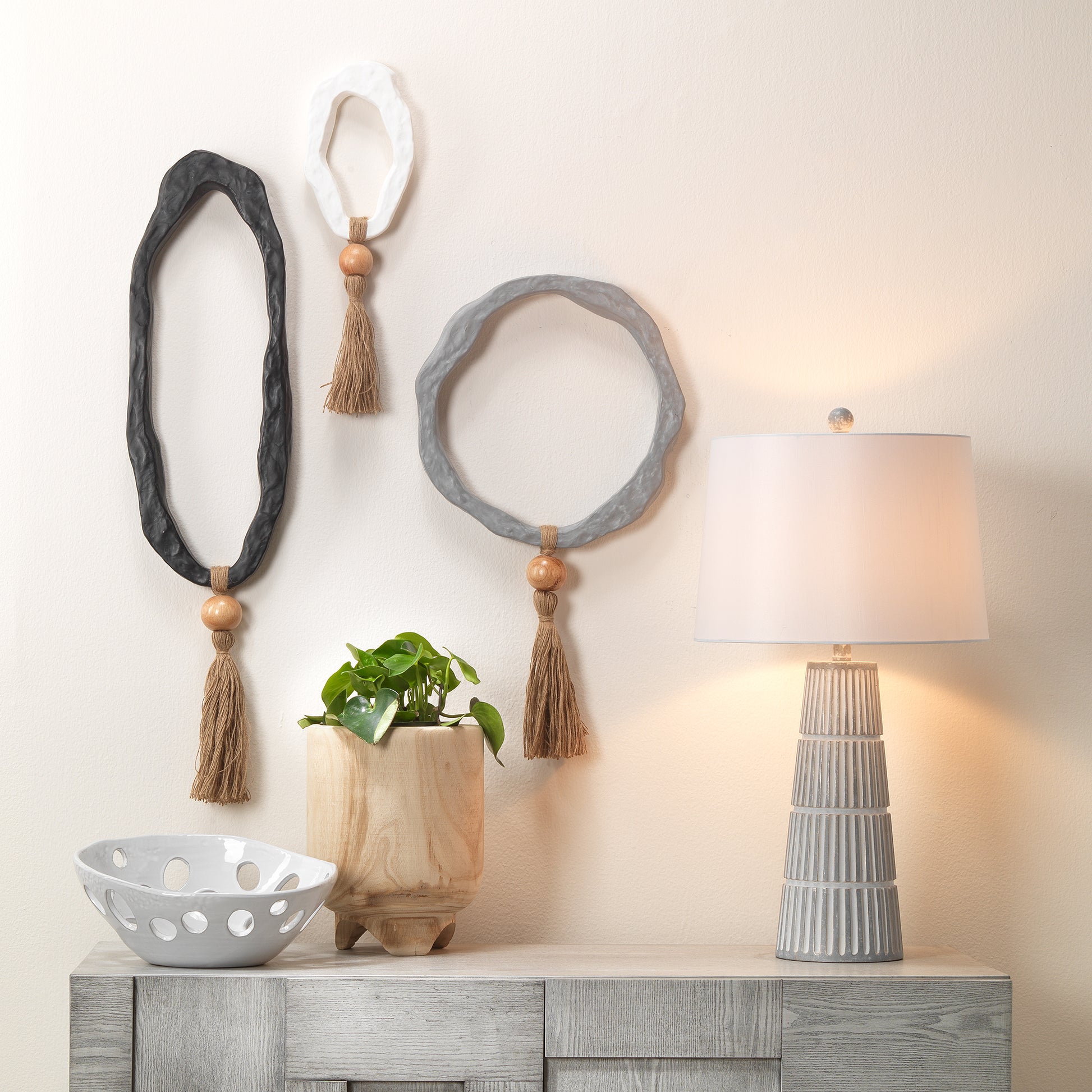 Canyon Wooden Decorative Vase by Jamie Young