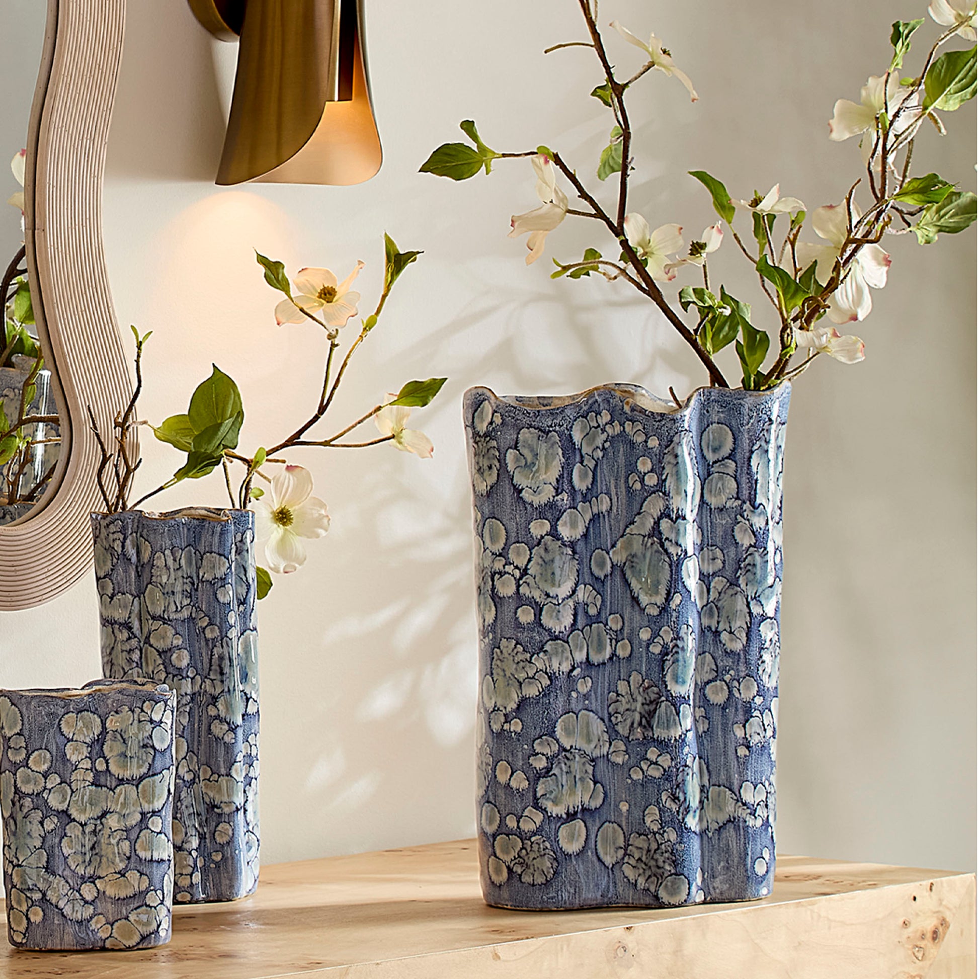 Cloud Ceramic Decorative Vase by Jamie Young