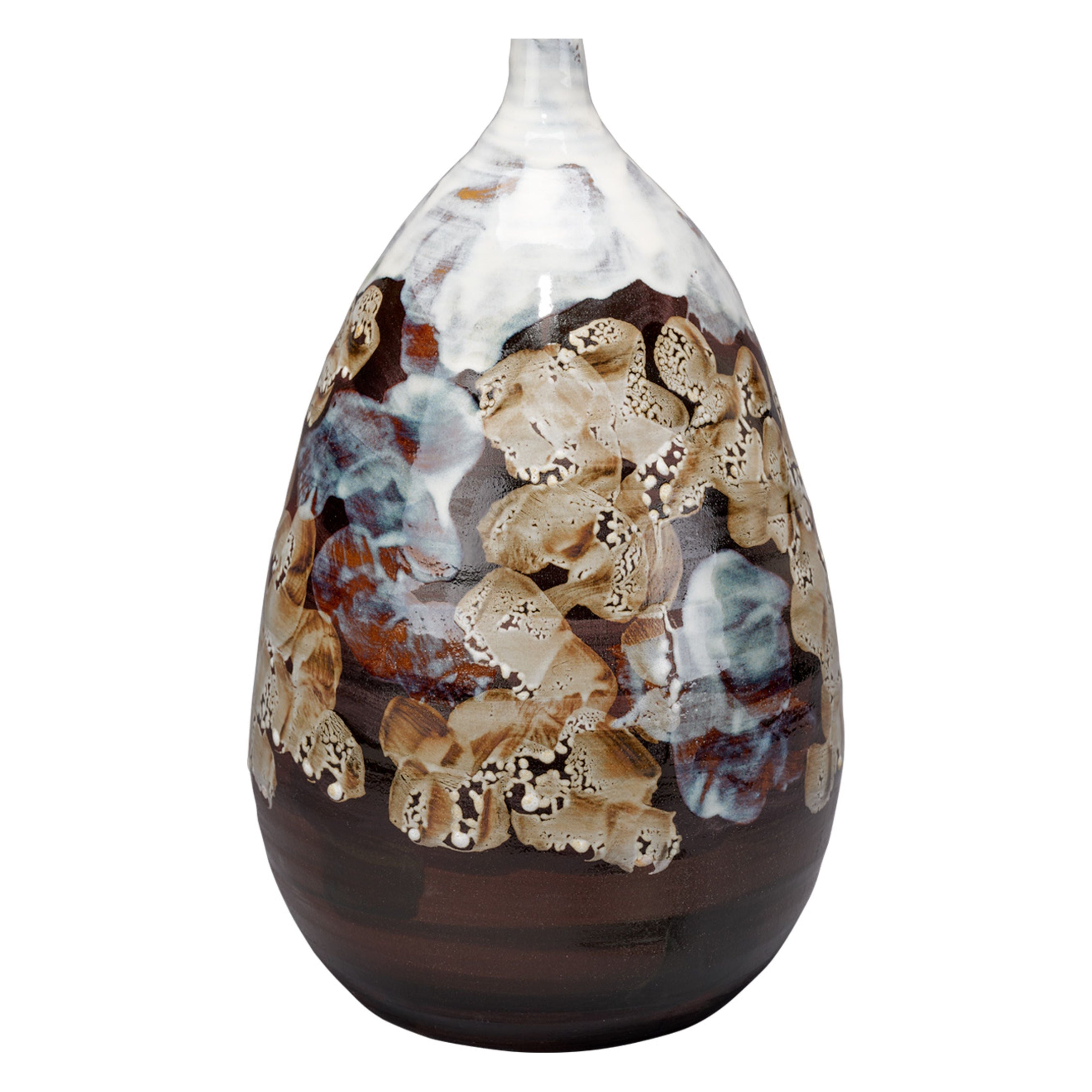 Collage Ceramic Decorative Vase Large by Jamie Young