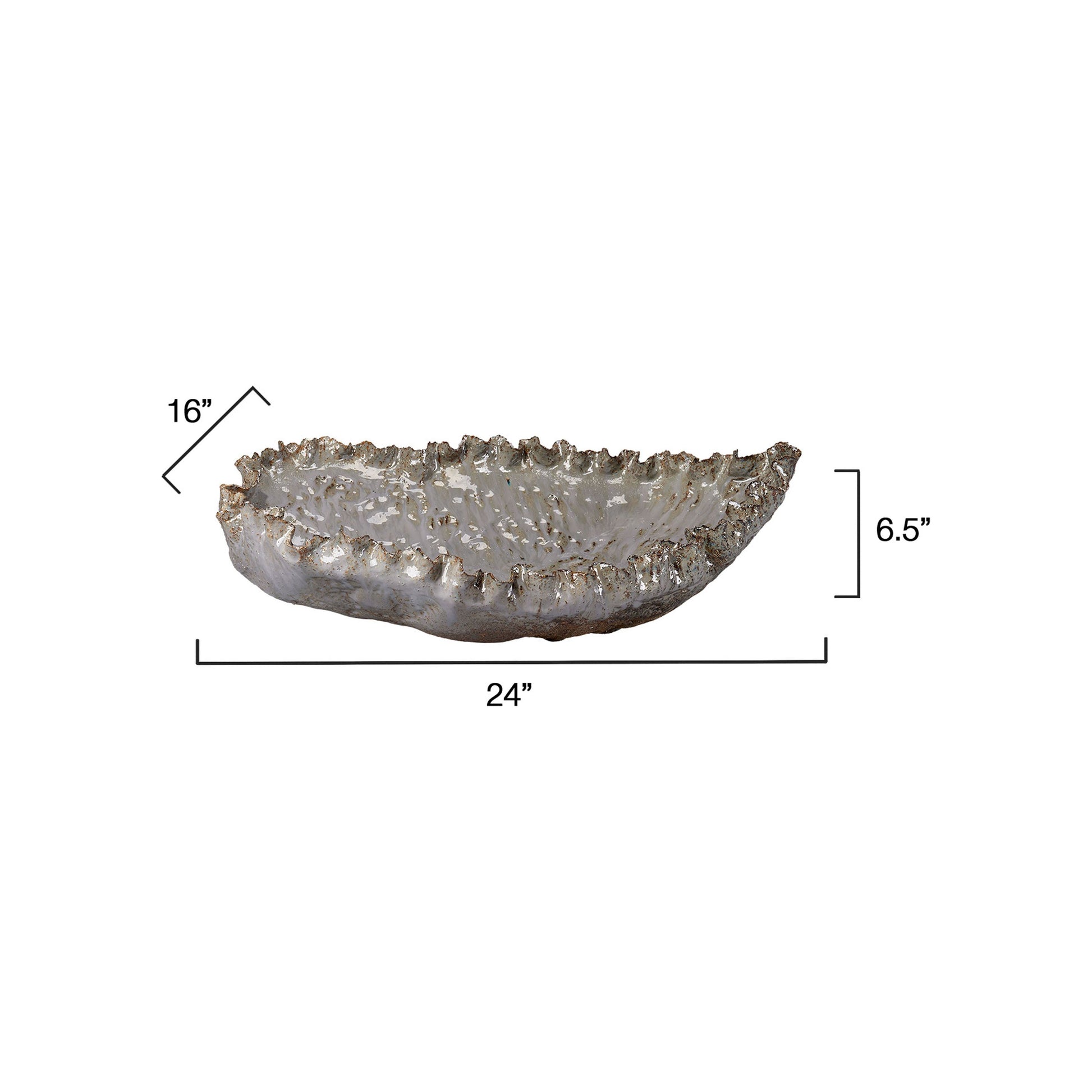 Crustacean Ceramic Decorative Bowl by Jamie Young