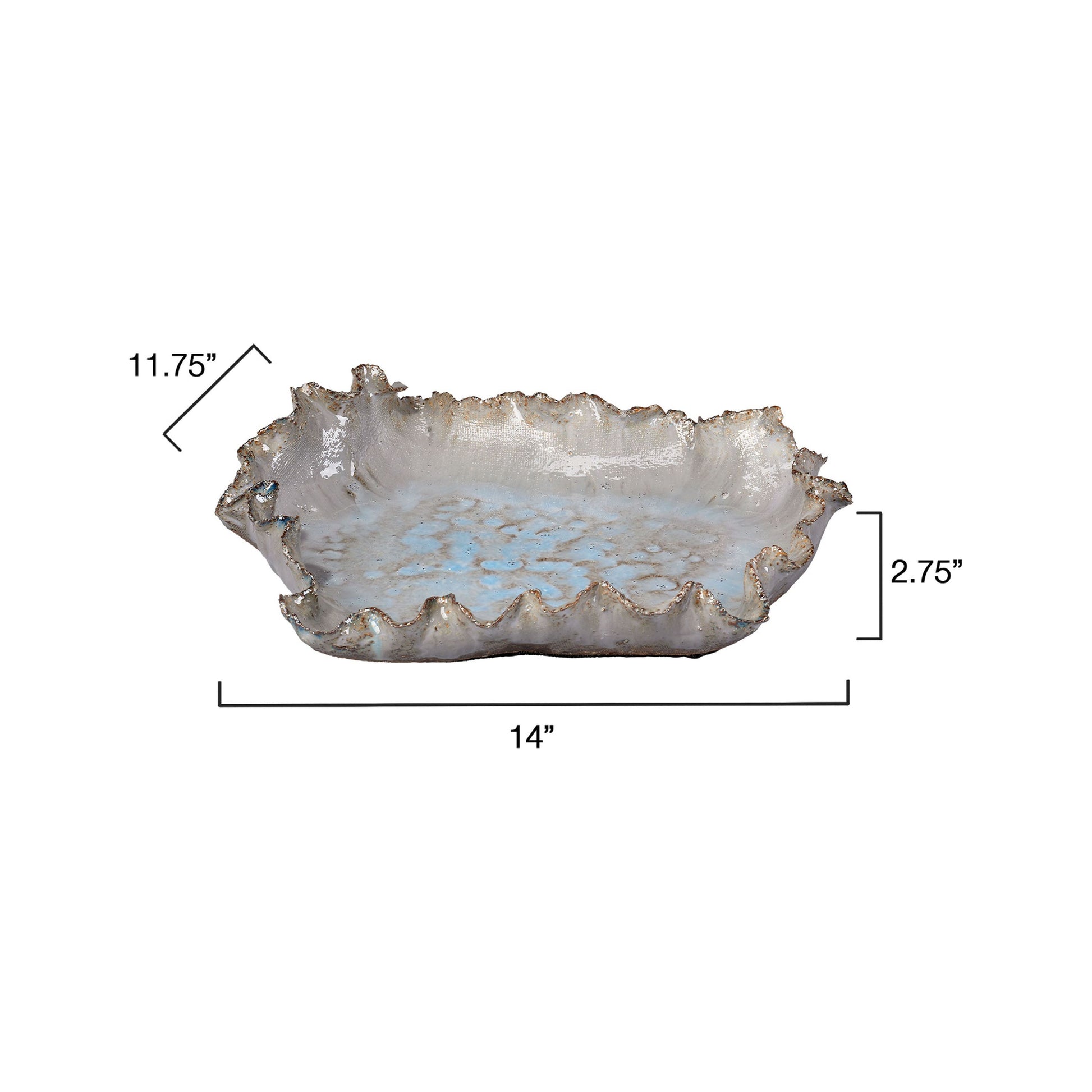 Crustacean Ceramic Decorative Bowl by Jamie Young