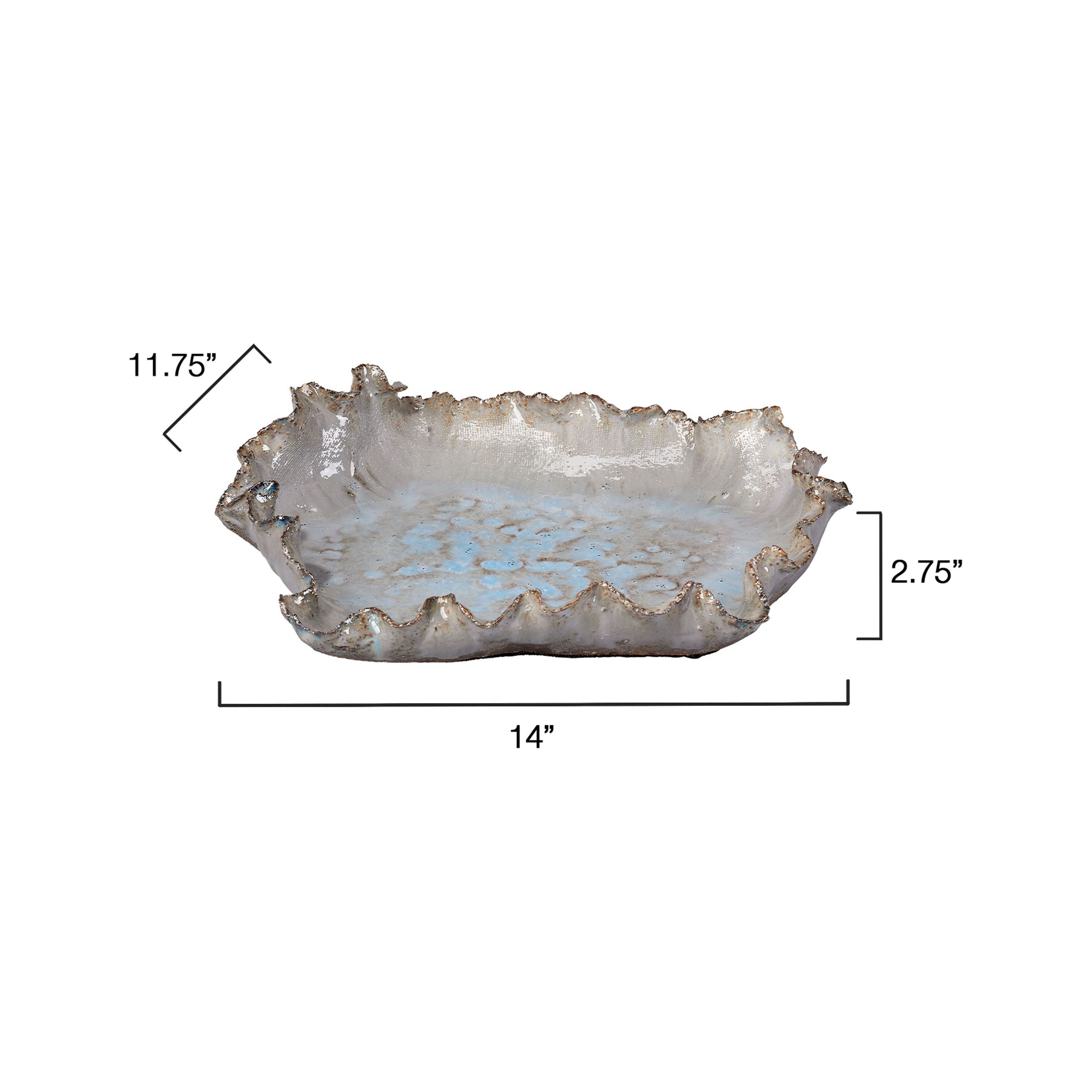 Crustacean Ceramic Decorative Bowl by Jamie Young