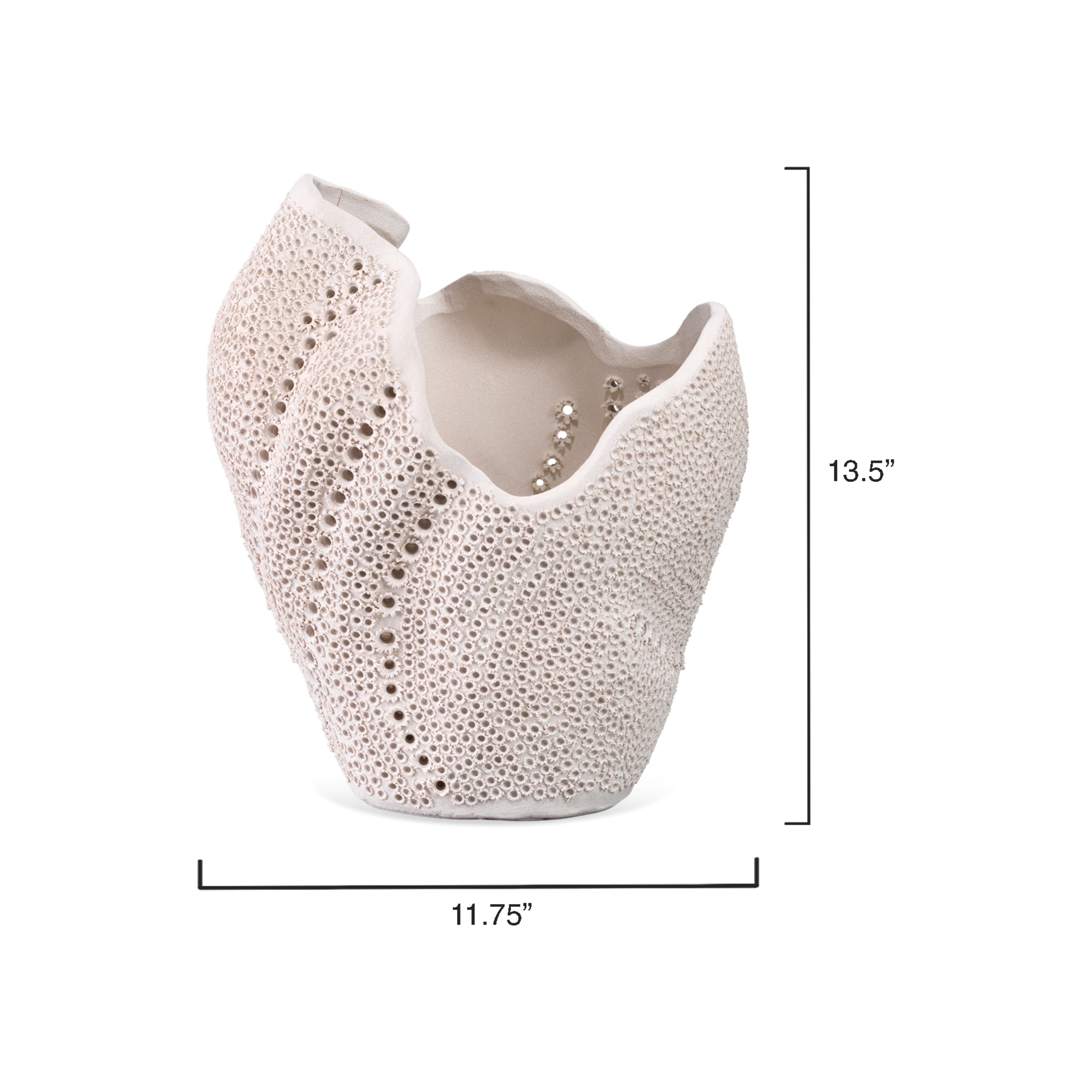 Eclipse Porcelain Decorative Vase by Jamie Young