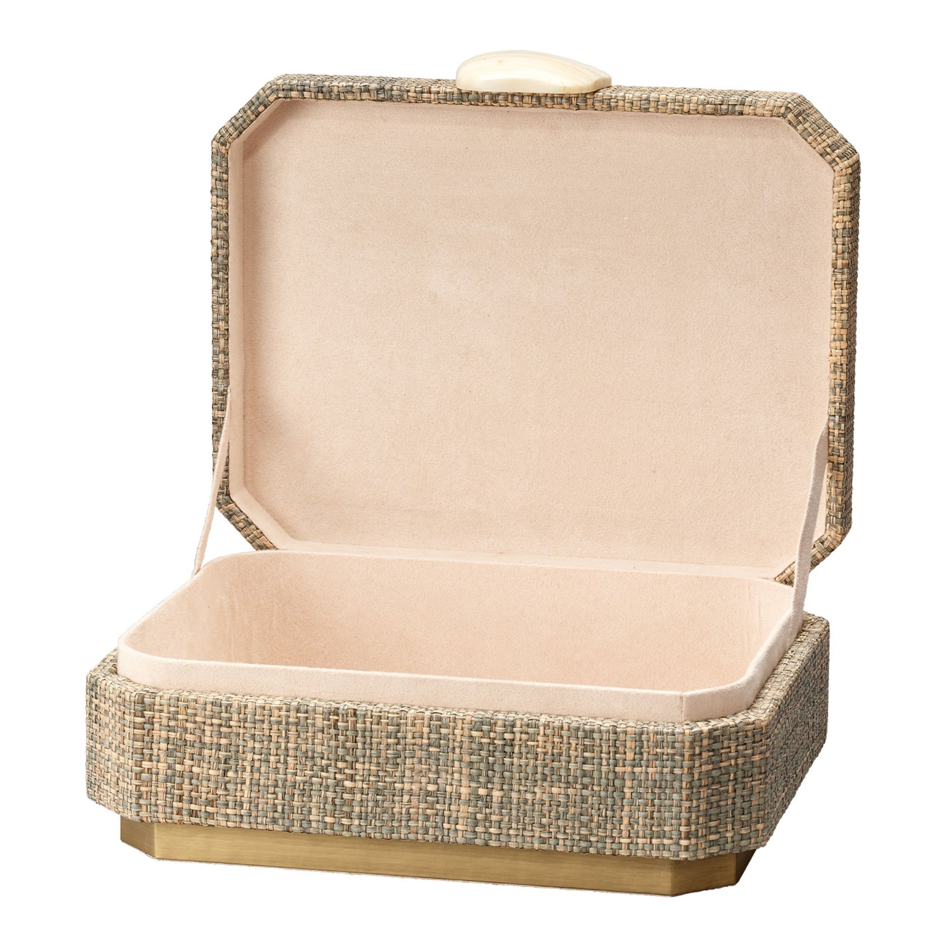 Eden Raffia Decorative Box by Jamie Young