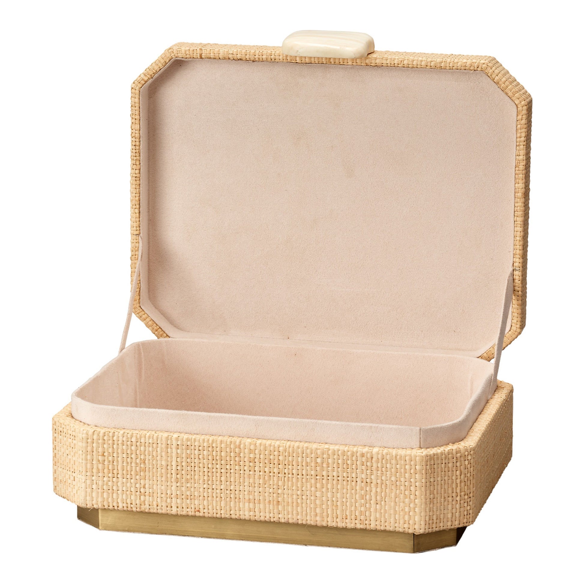 Eden Raffia Decorative Box by Jamie Young