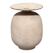 Highland Decorative Ceramic Vase, Cream by Jamie Young