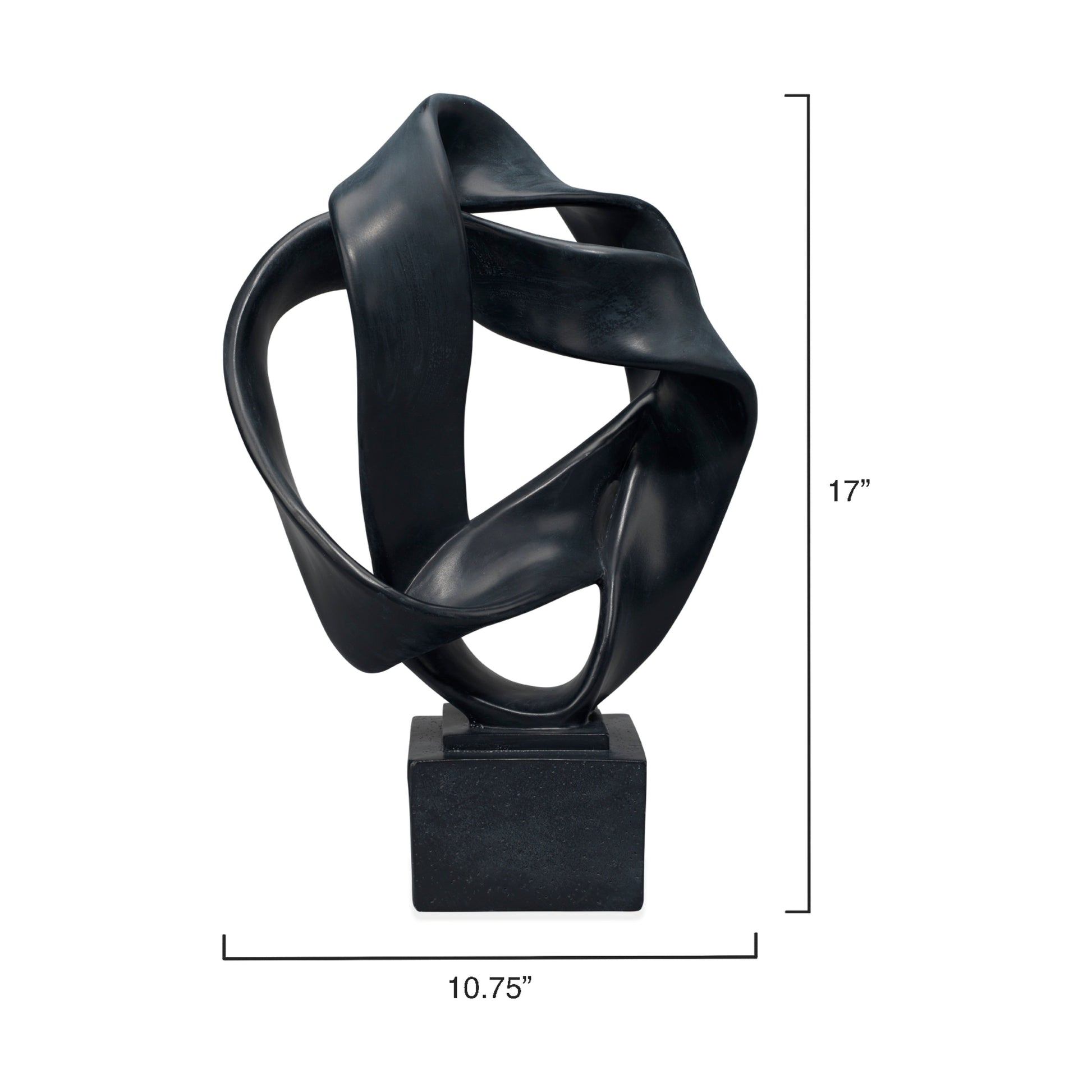 Intertwined Resin Decorative Table Object by Jamie Young