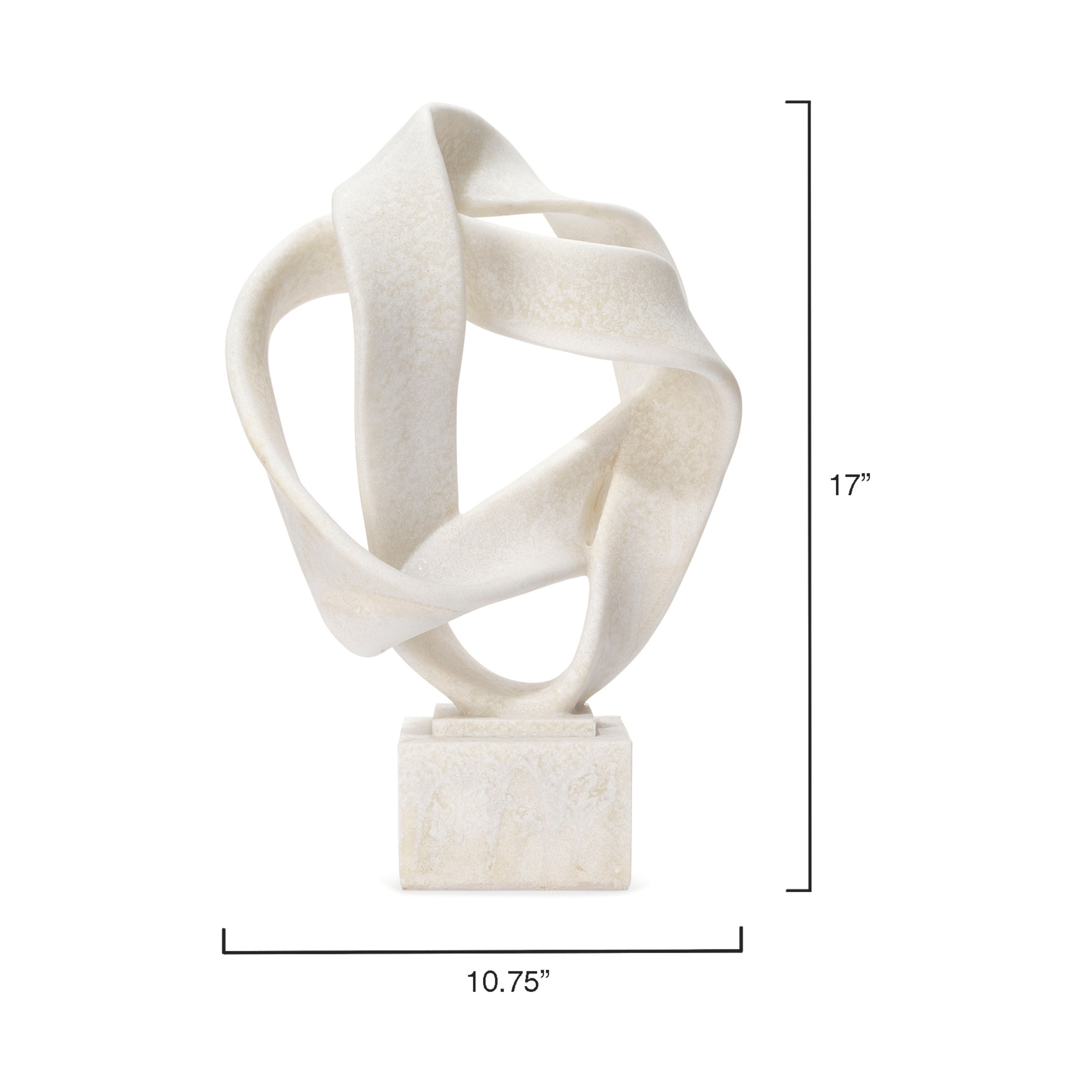 Intertwined Resin Decorative Table Object by Jamie Young