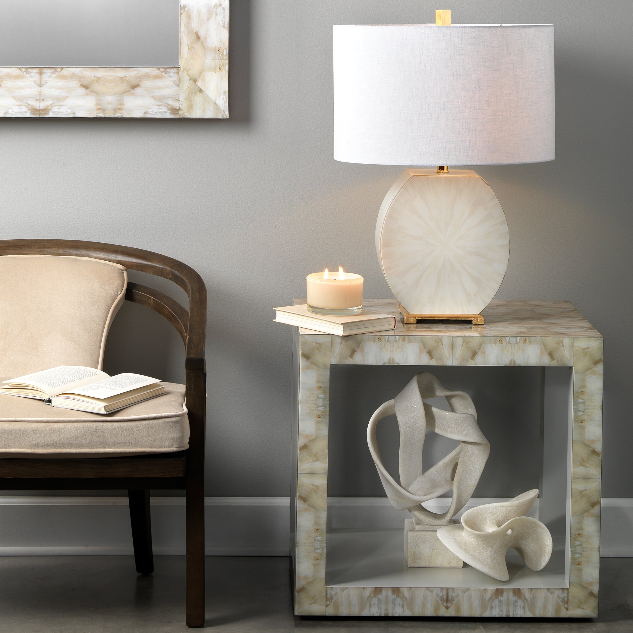 Intertwined Resin Decorative Table Object by Jamie Young