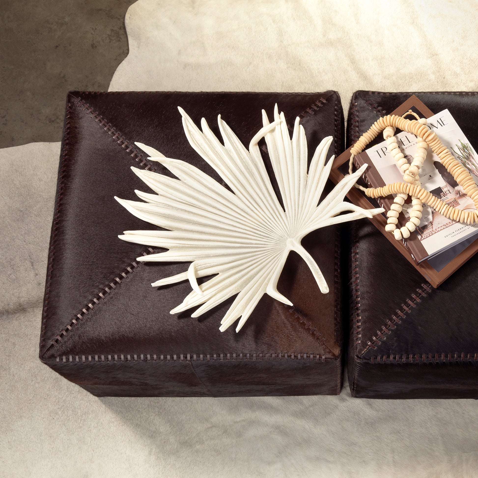 Island Leaf Resin Decorative Object by Jamie Young