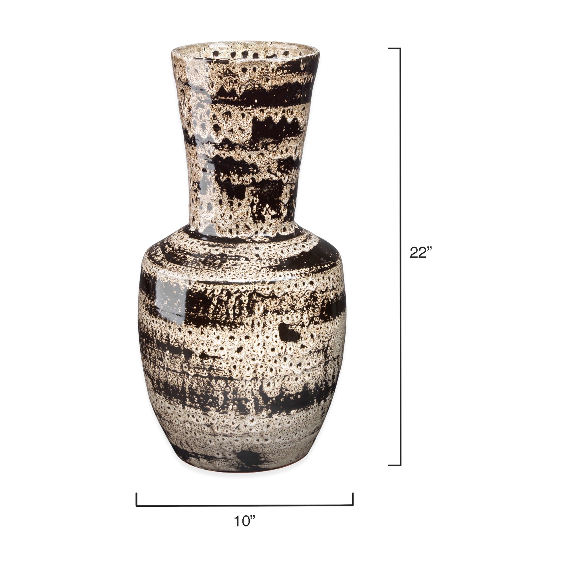 Jones Ceramic Decorative Vase by Jamie Young