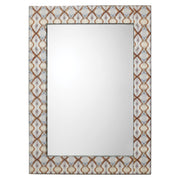 Kaleidoscope Rectangle Wall Mirror by Jamie Young
