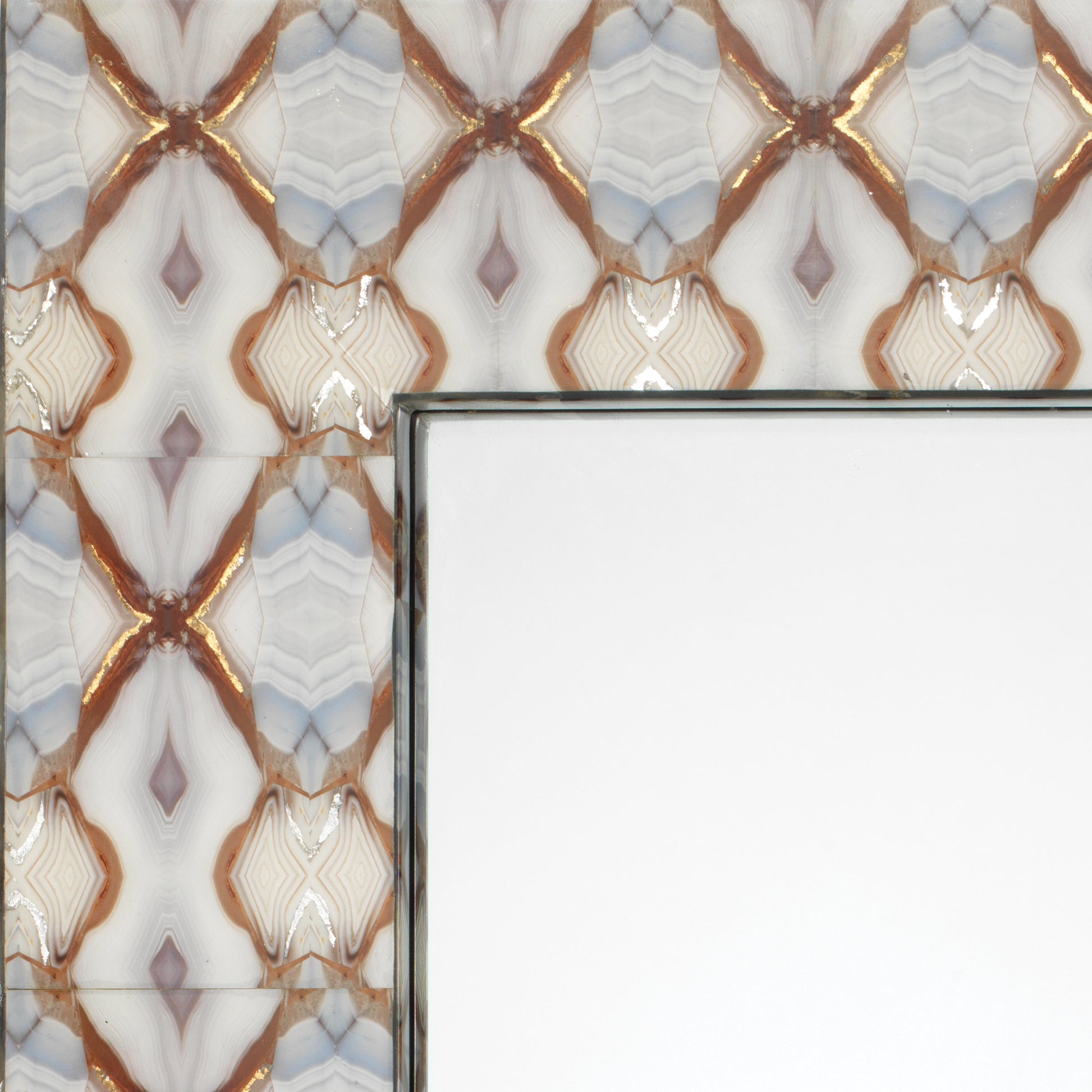 Kaleidoscope Rectangle Wall Mirror by Jamie Young