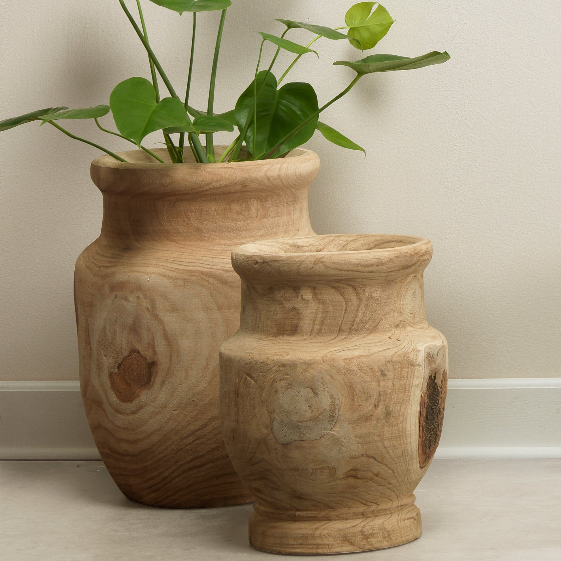 Laguna Wooden Decorative Vase by Jamie Young