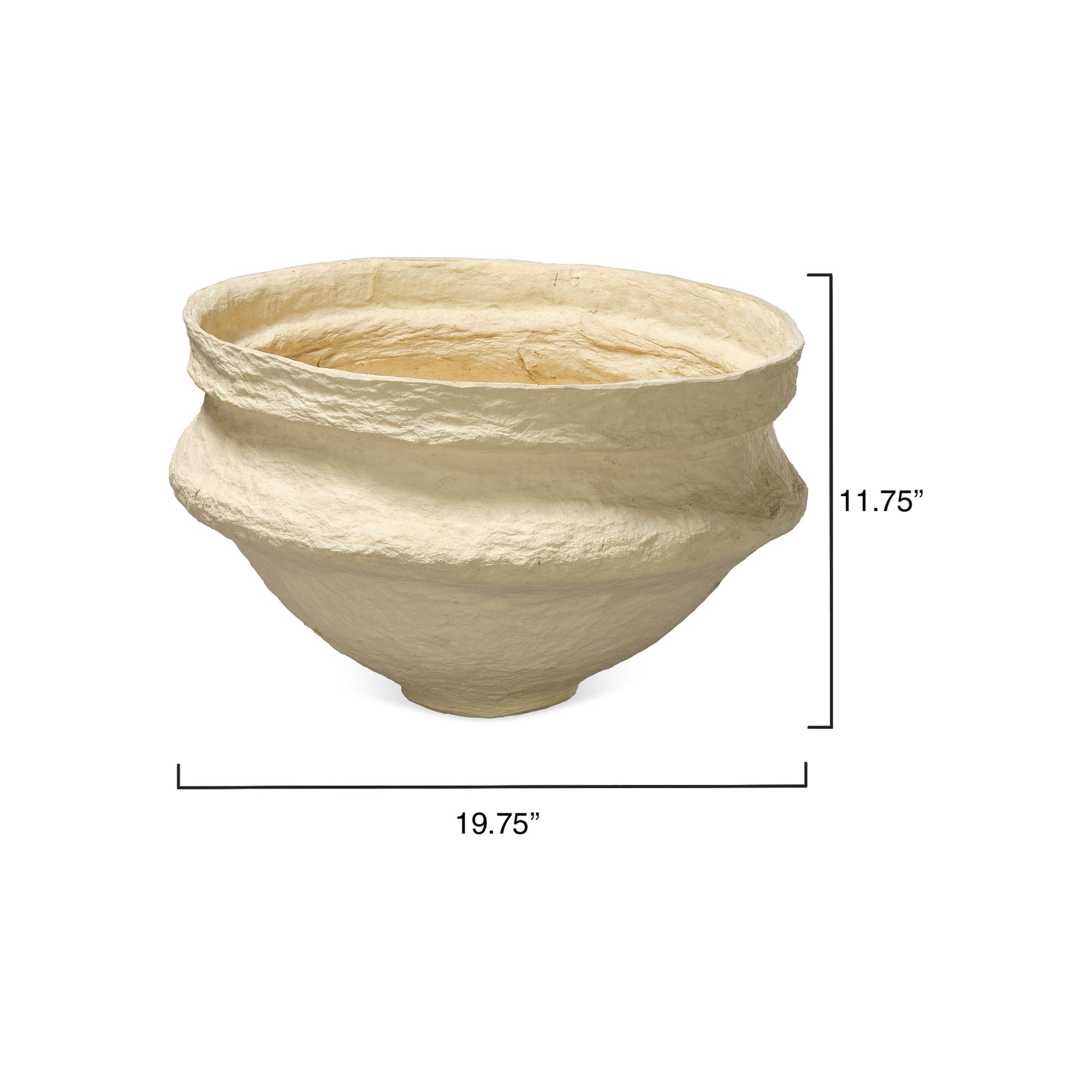 Landscape Cotton Mache Large Decorative Bowl by Jamie Young