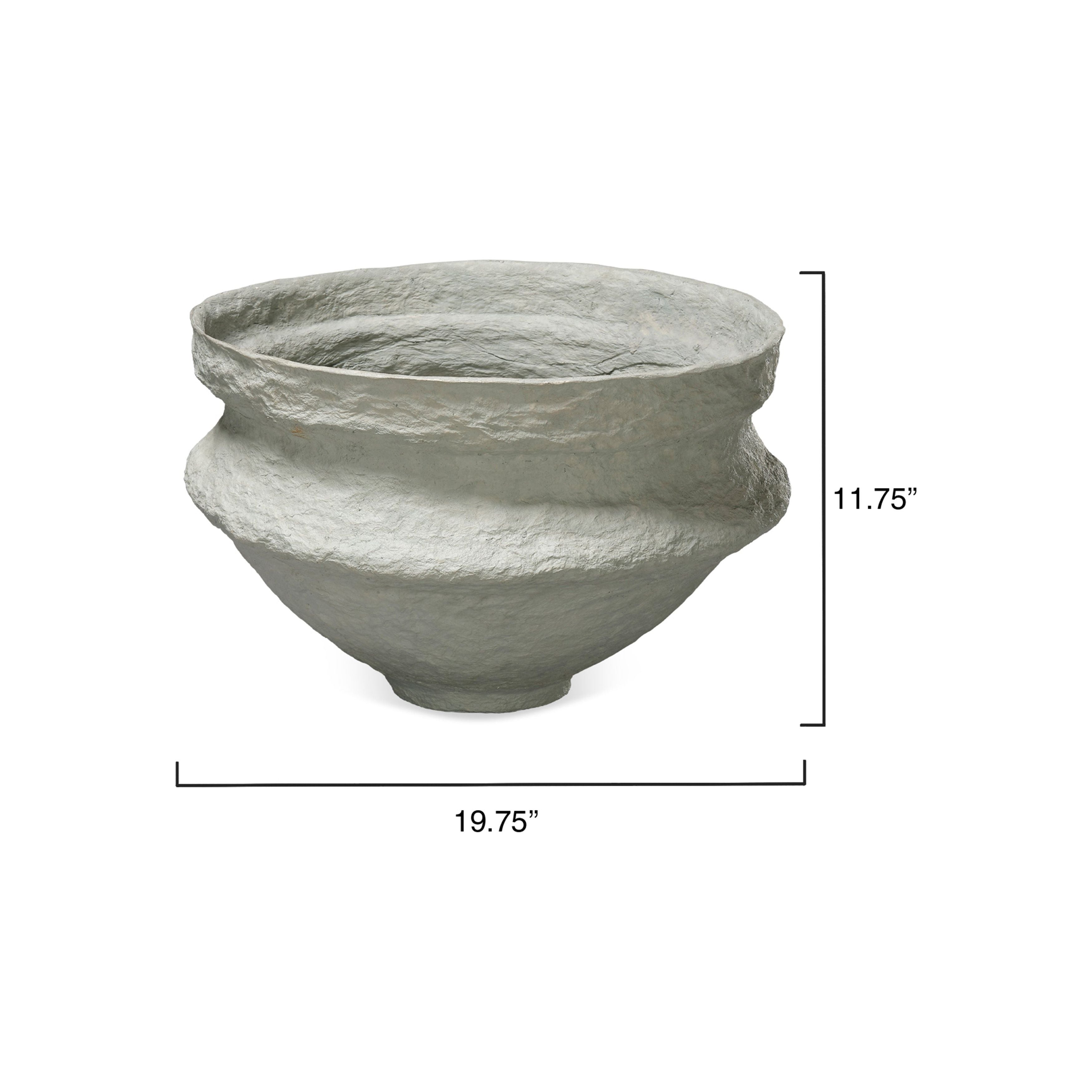 Landscape Cotton Mache Large Decorative Bowl by Jamie Young