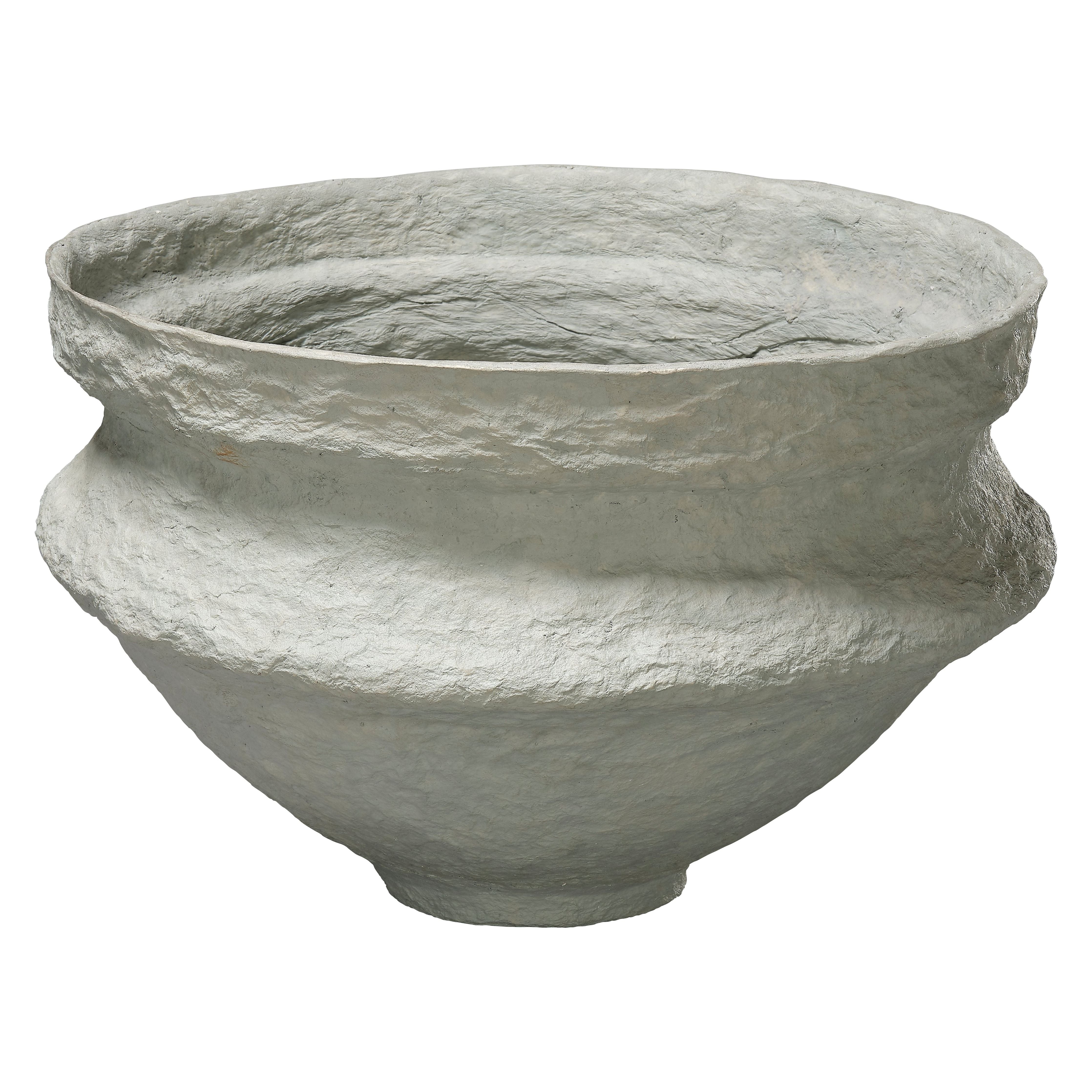 Landscape Cotton Mache Large Decorative Bowl Green by Jamie Young