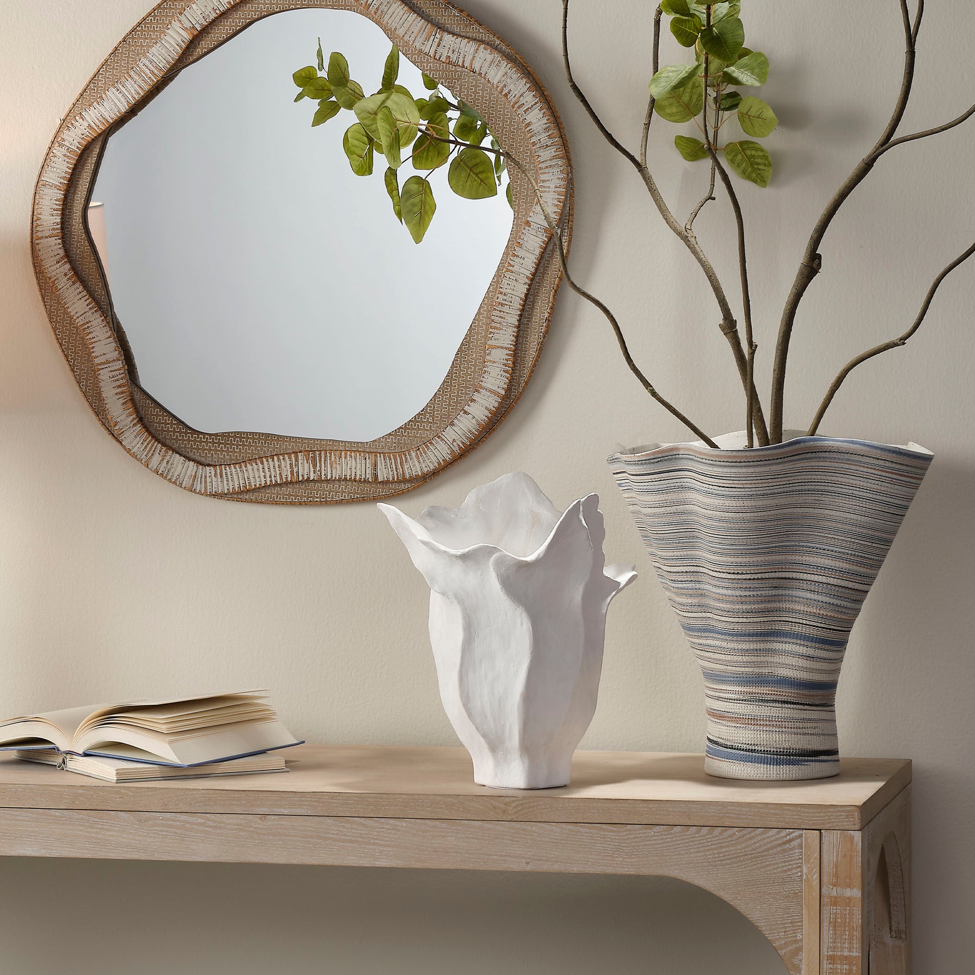 Lily Porcelain Decorative Vase by Jamie Young