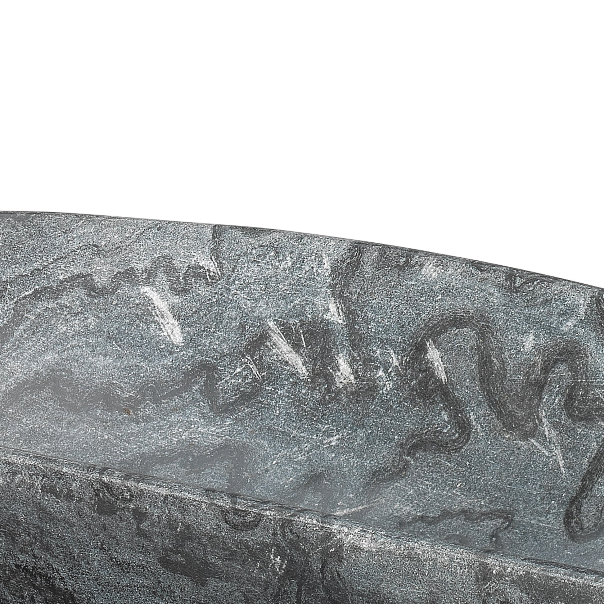 Long Oval Marble Bowl by Jamie Young