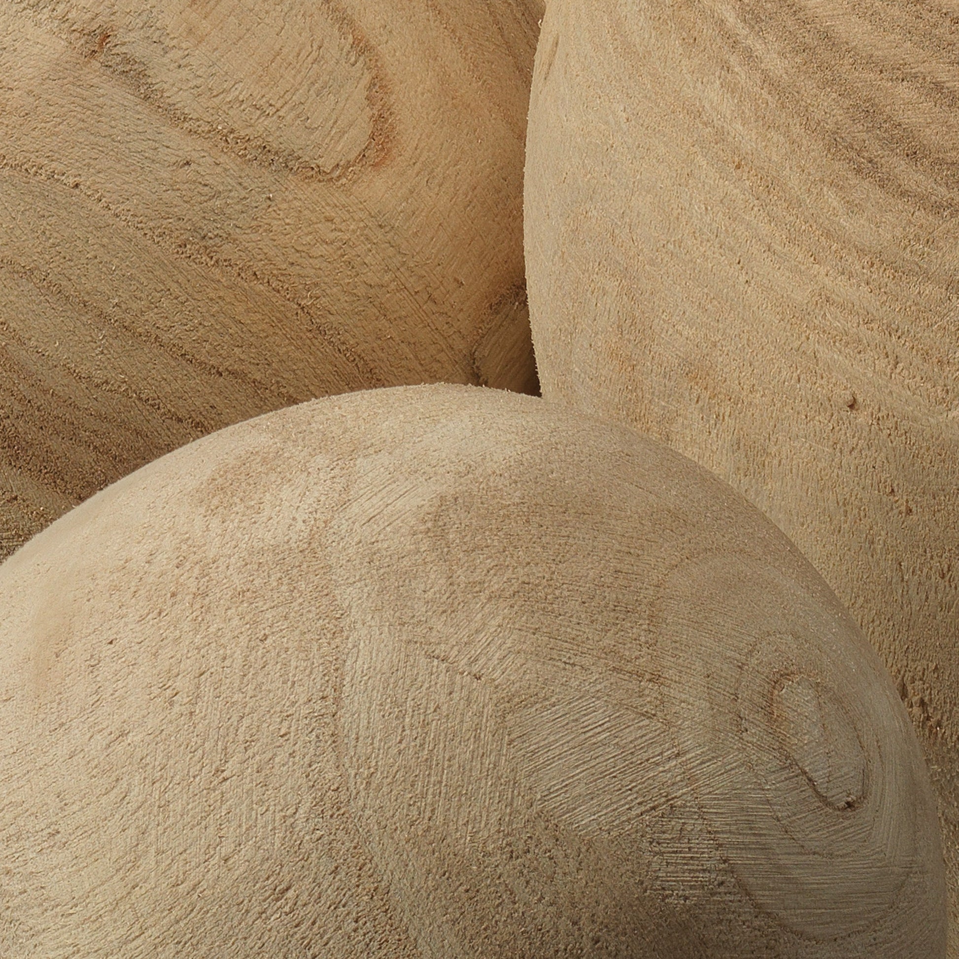Malibu Wood Spheres (set of 3) by Jamie Young
