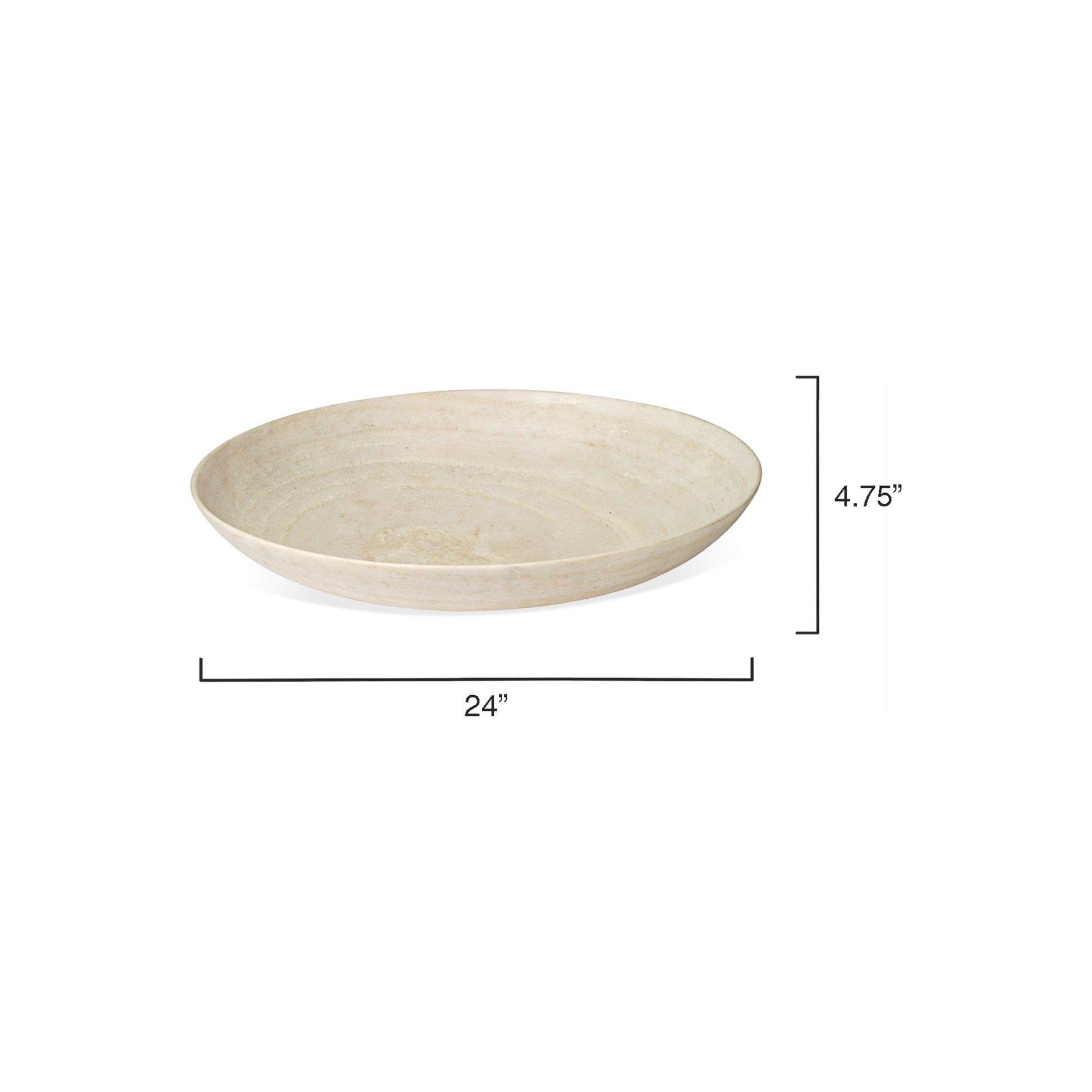 Marble Decorative Bowl, Extra Large by Jamie Young