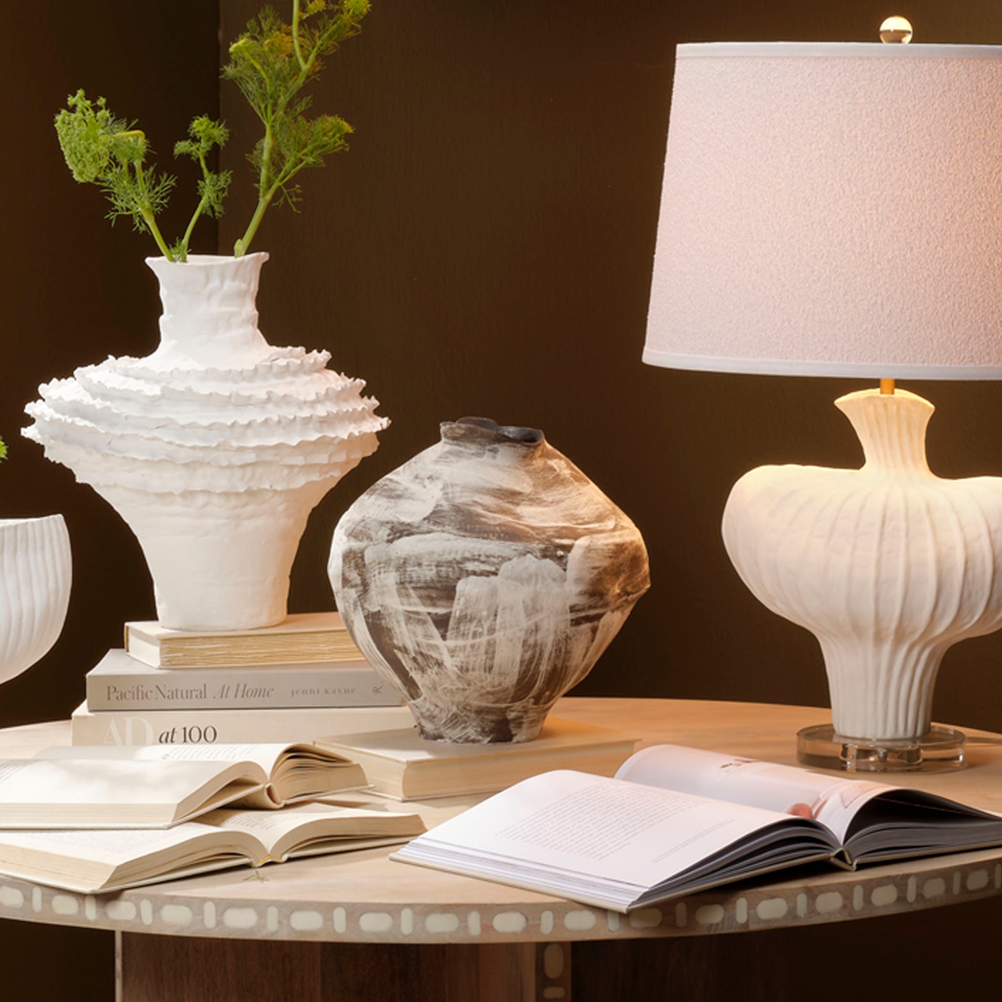 Maurice Ceramic Decorative Vase by Jamie Young