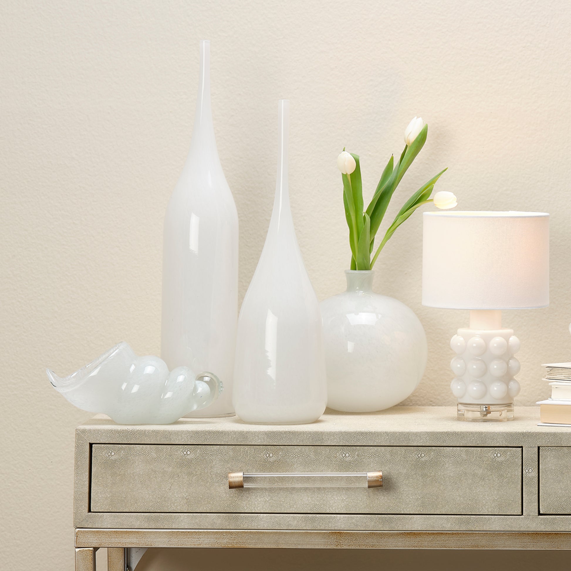 Minx Decorative Glass Vases (Set of 2) by Jamie Young