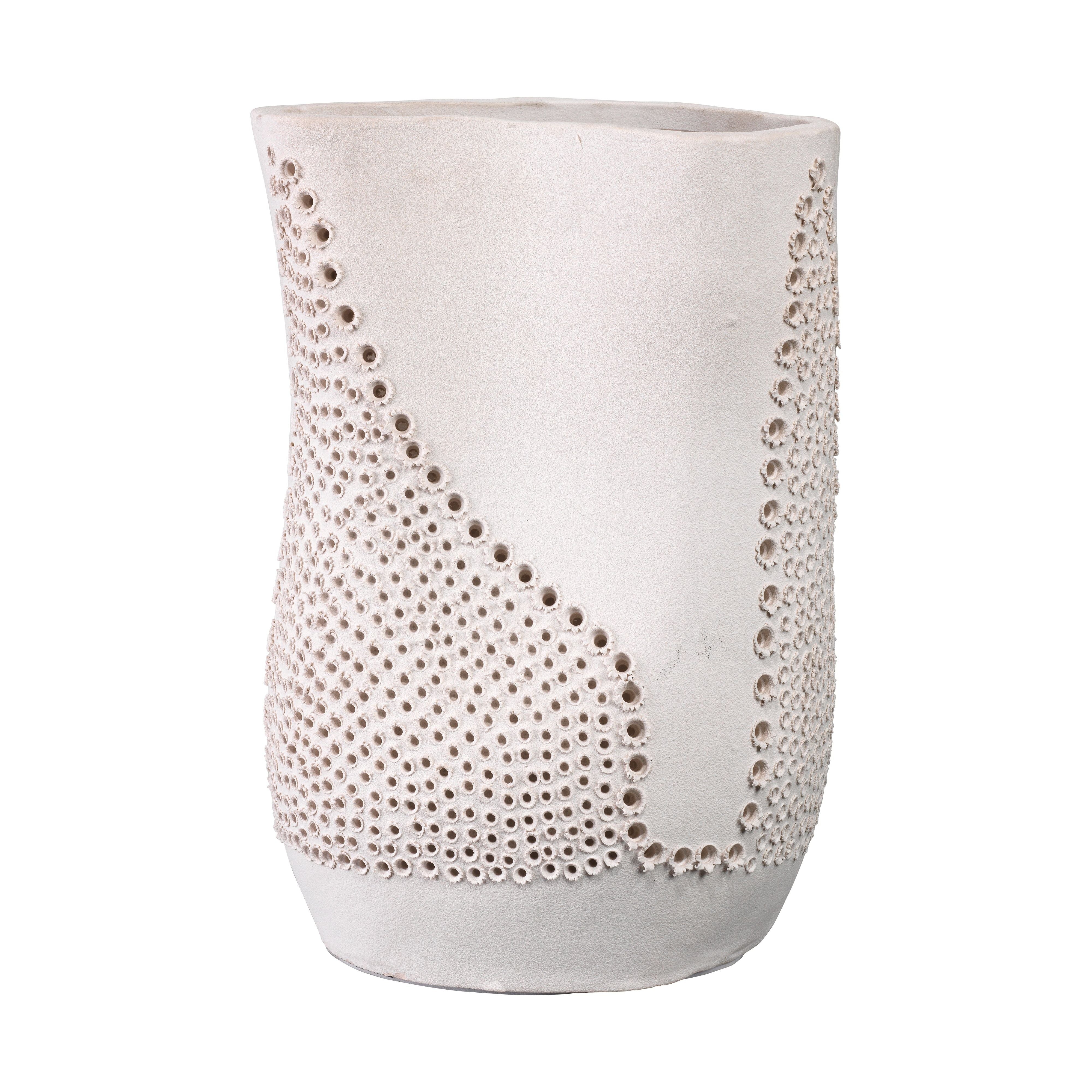 Moonrise Porcelain Decorative Vase White by Jamie Young