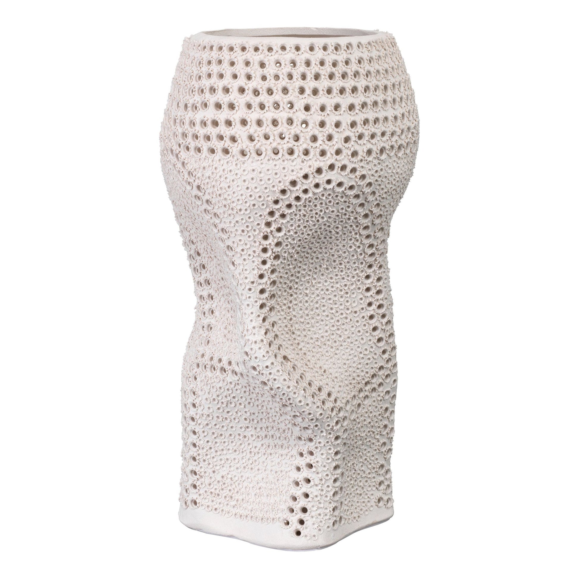 Night Sky Porcelain Decorative Vase White by Jamie Young