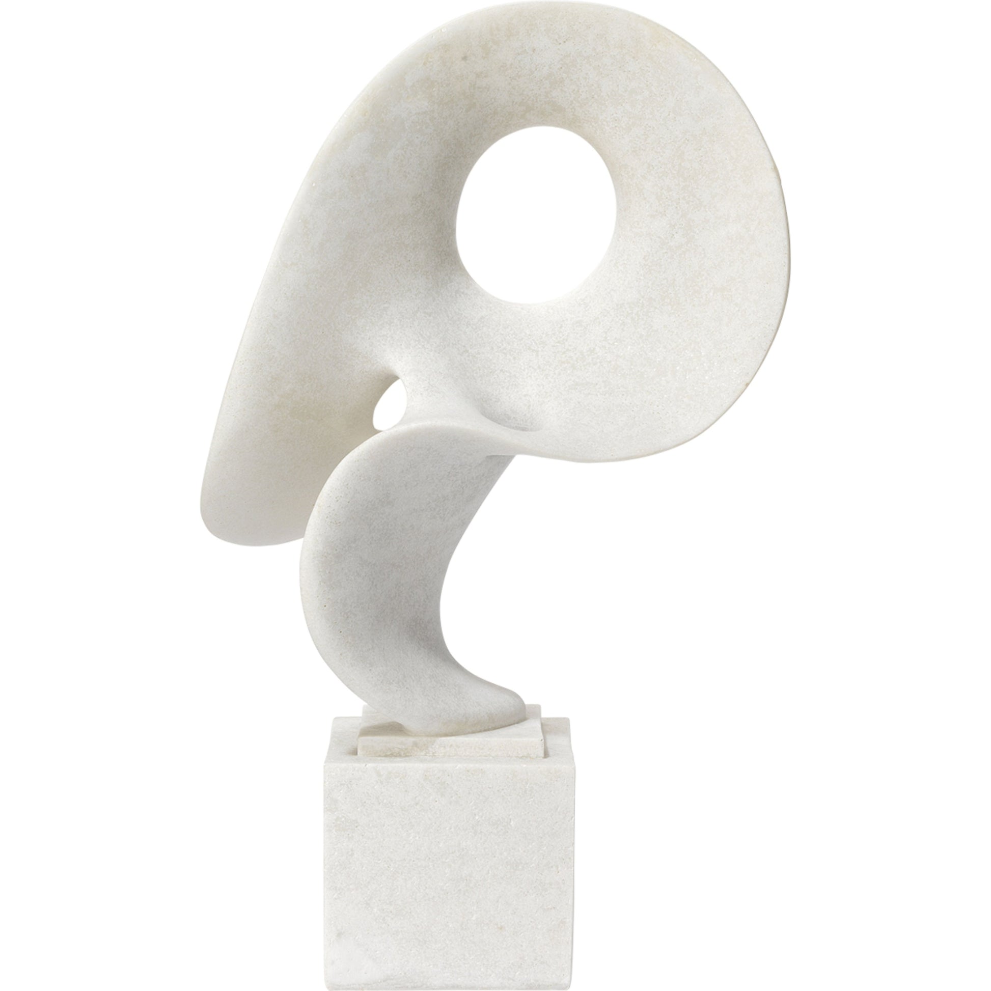 Obscure Resin Decorative Table Object, White by Jamie Young
