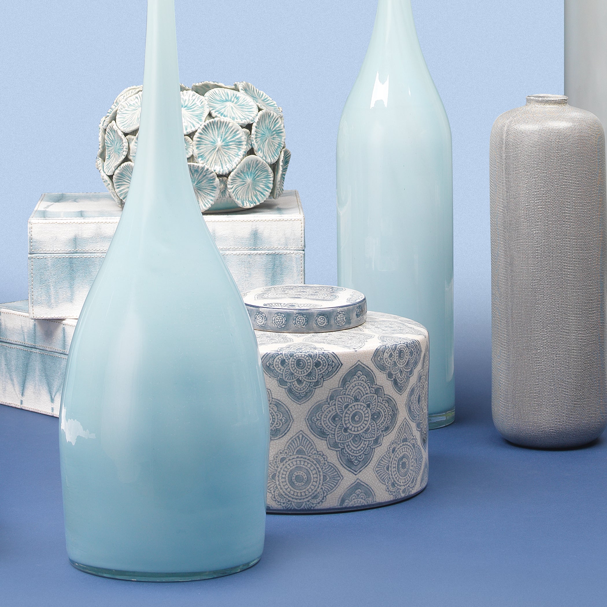 Oran Ceramic Decorative Canisters (Set of 2) by Jamie Young