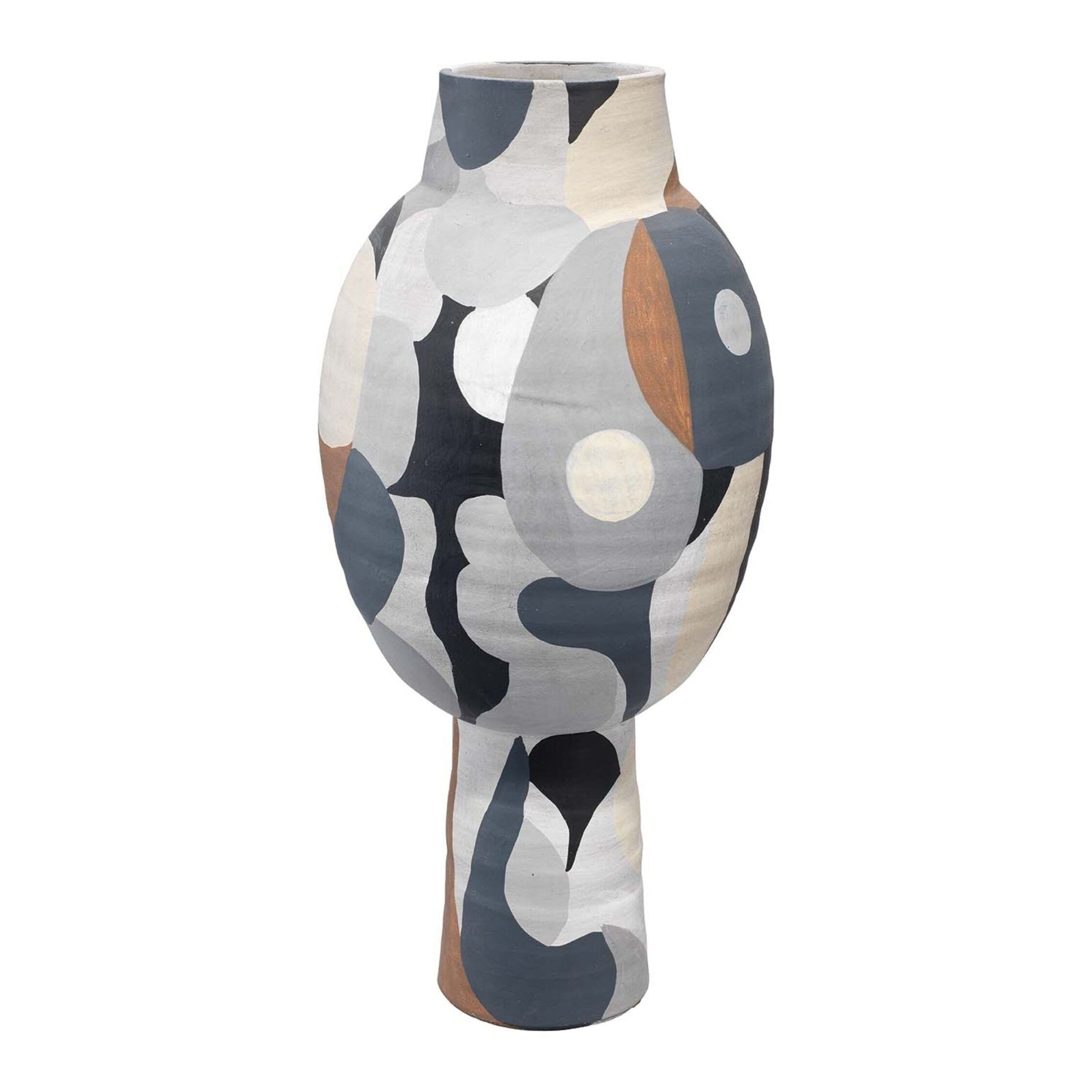 Pablo Ceramic Decorative Vase, Tall by Jamie Young