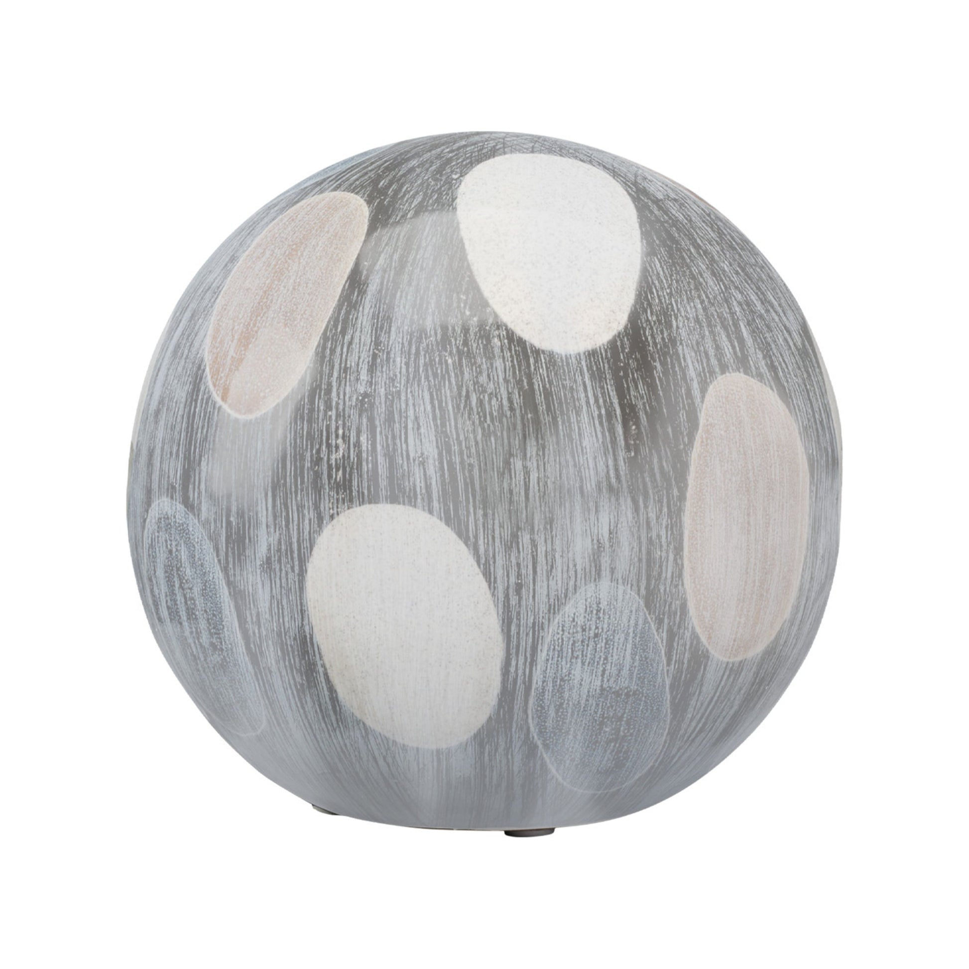 Painted Ceramic Decorative Sphere, Large by Jamie Young