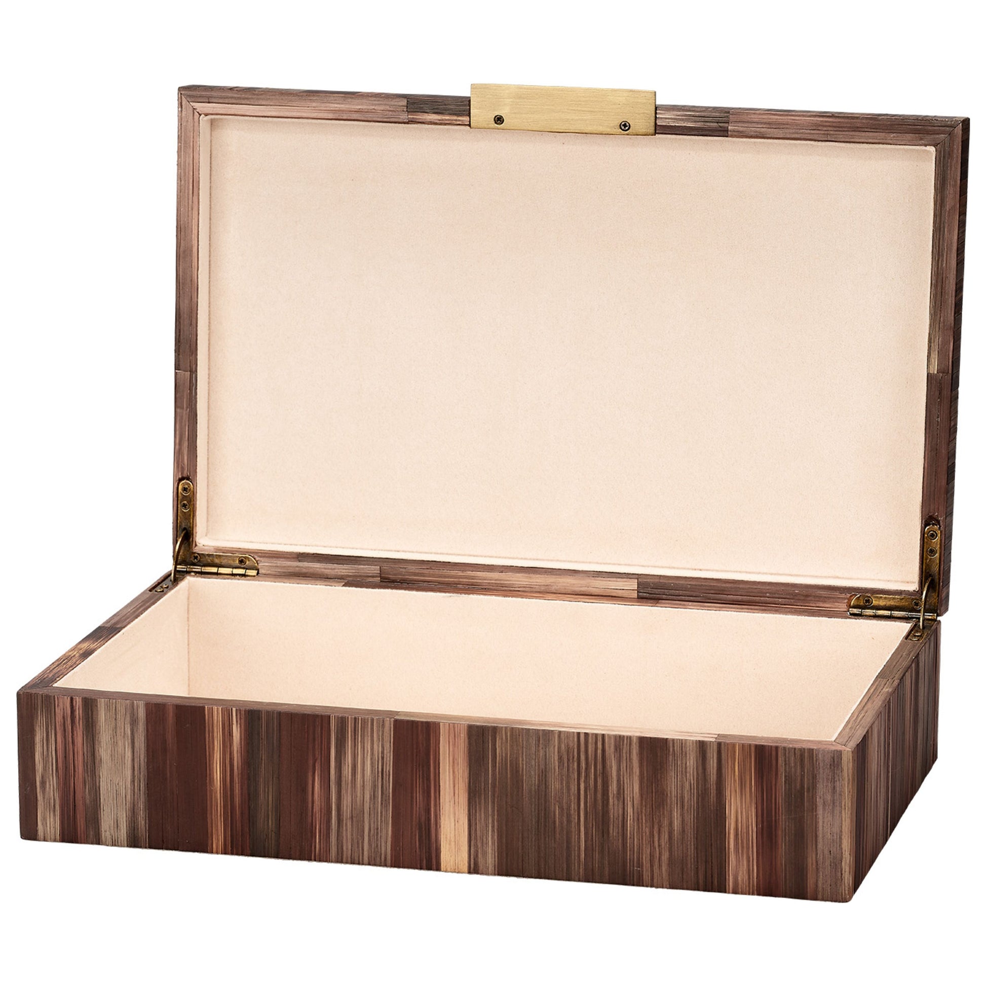 Palm Marquetry Decorative Box by Jamie Young