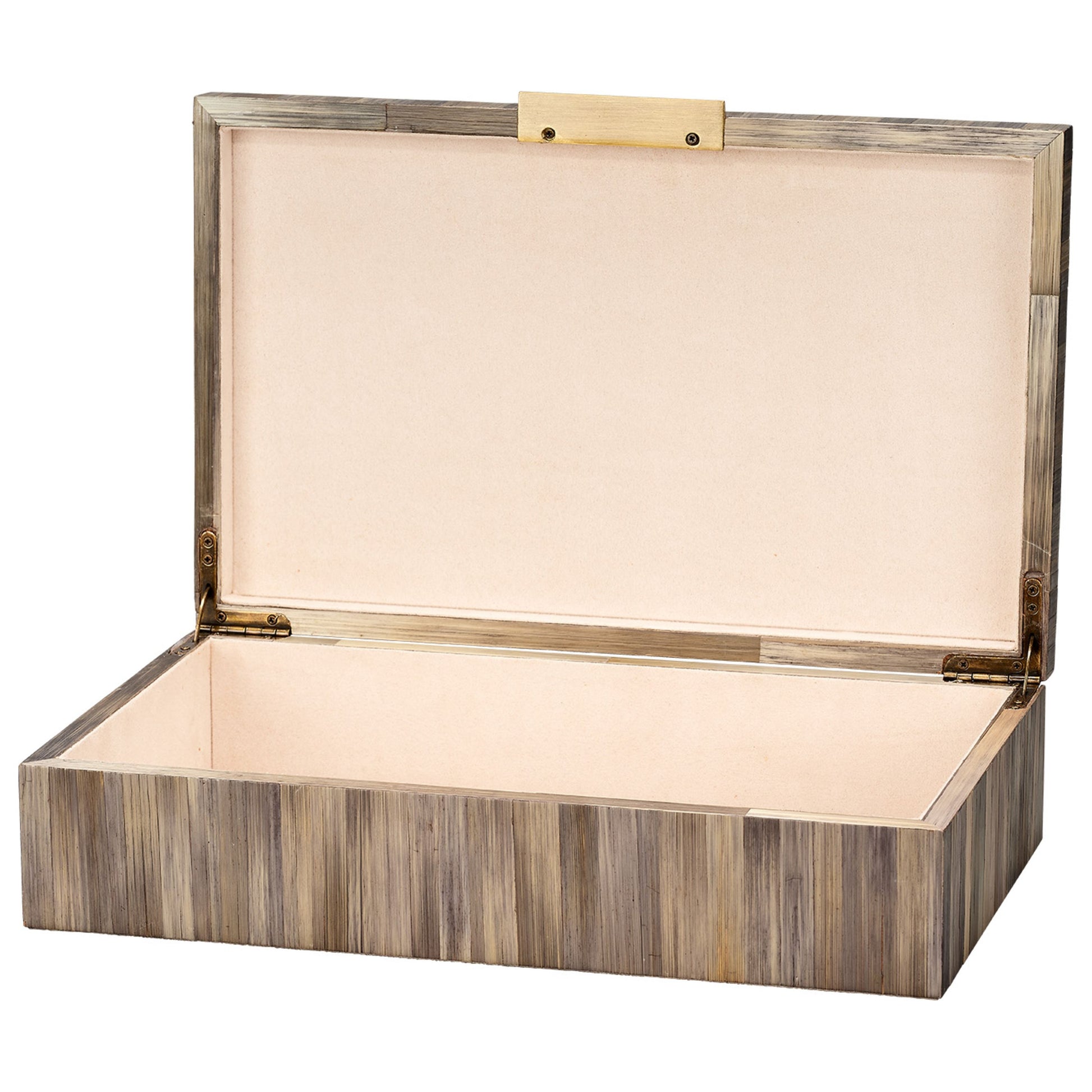 Palm Marquetry Decorative Box by Jamie Young