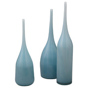 Pixie Decorative Glass Vases (Set of 3) Blue by Jamie Young