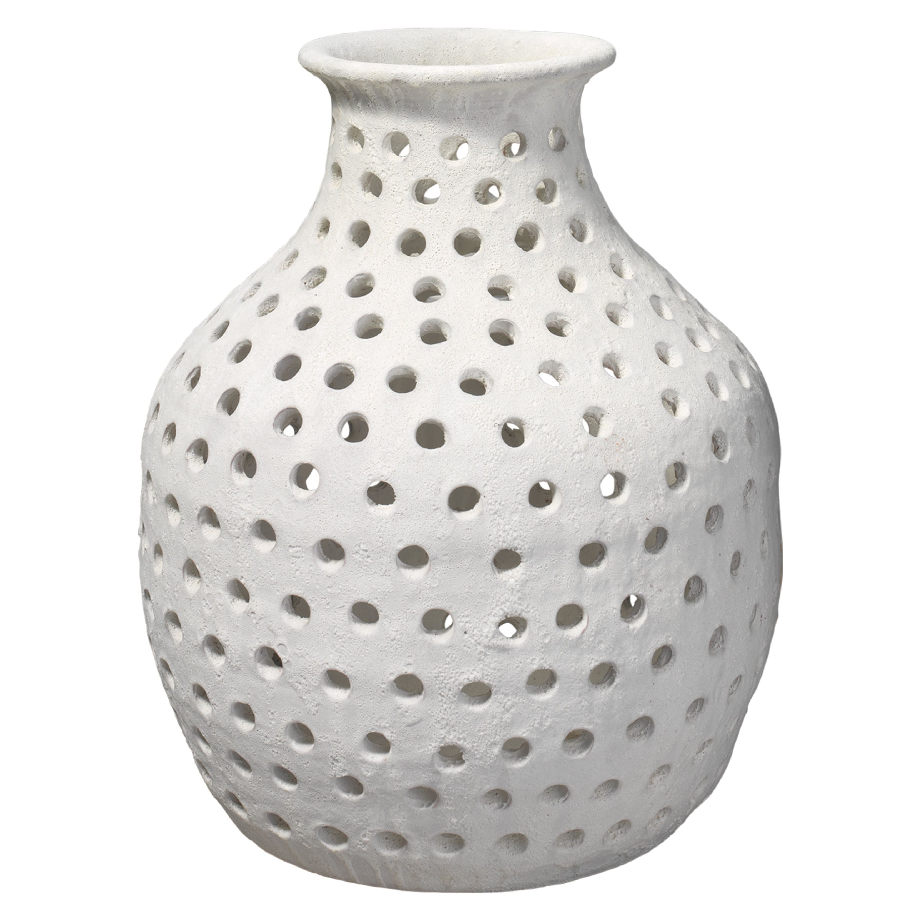 Porous Ceramic Vase, Small by Jamie Young