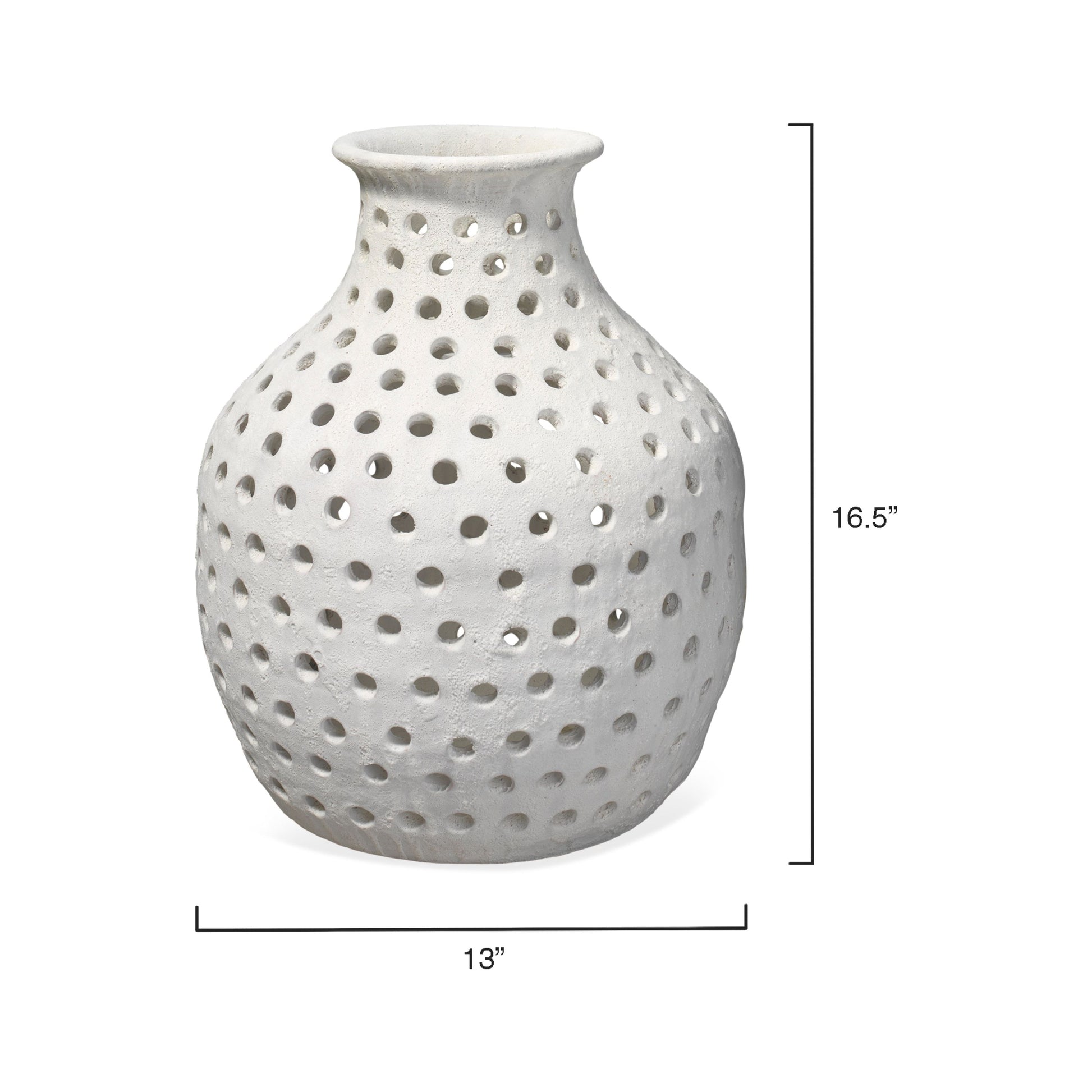 Porous Ceramic Vase, Small by Jamie Young