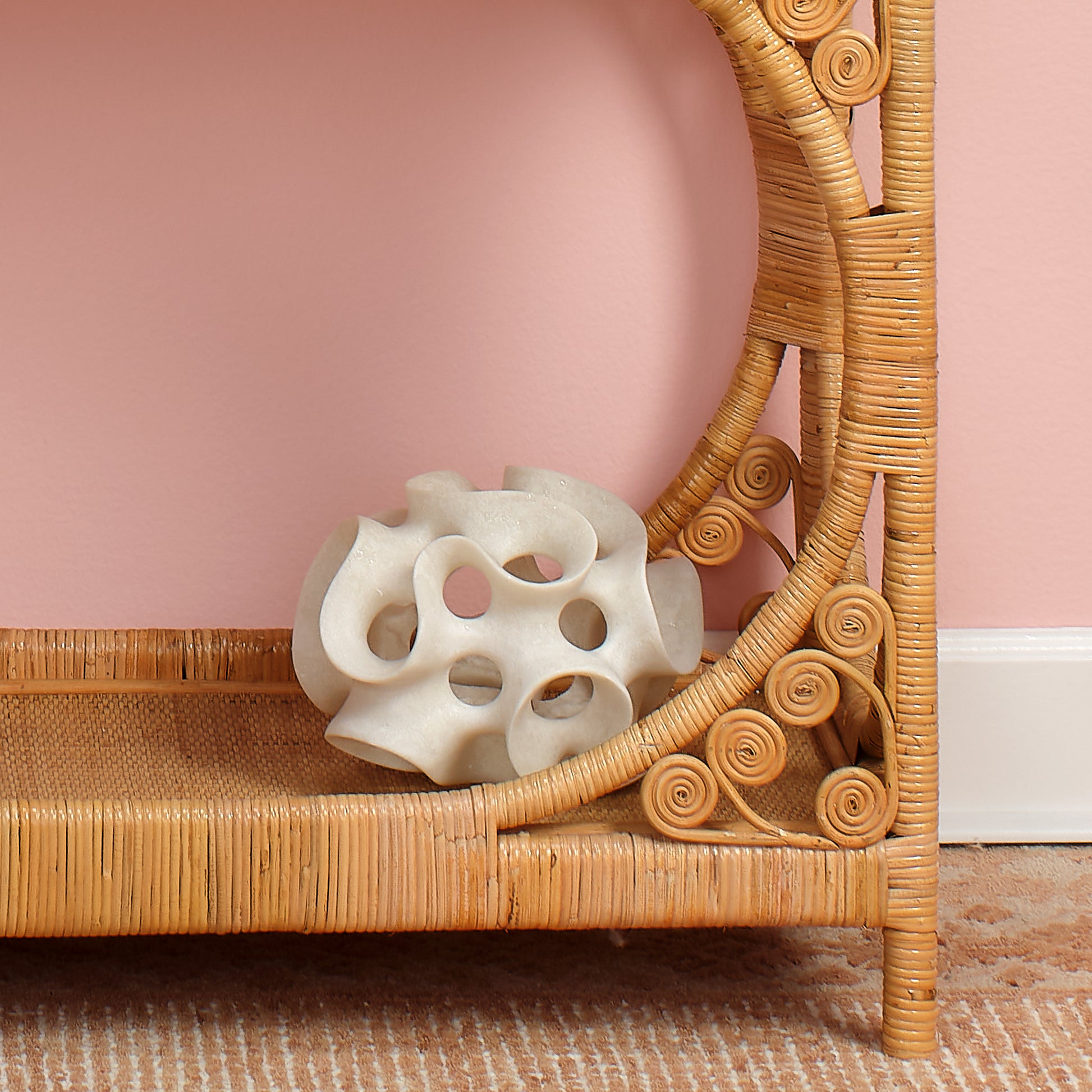 Ribbon Resin Decorative Sphere by Jamie Young