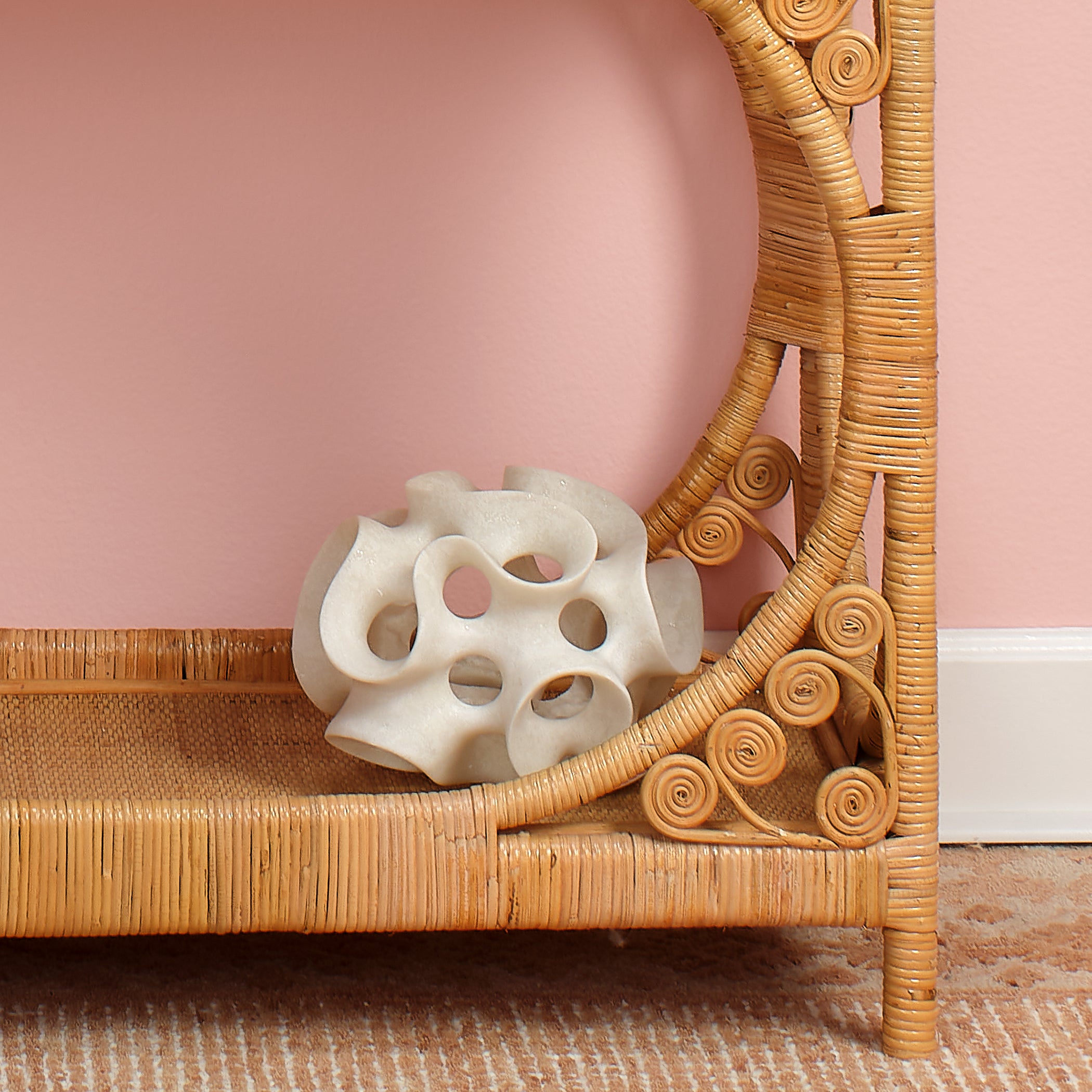 Ribbon Resin Decorative Sphere by Jamie Young