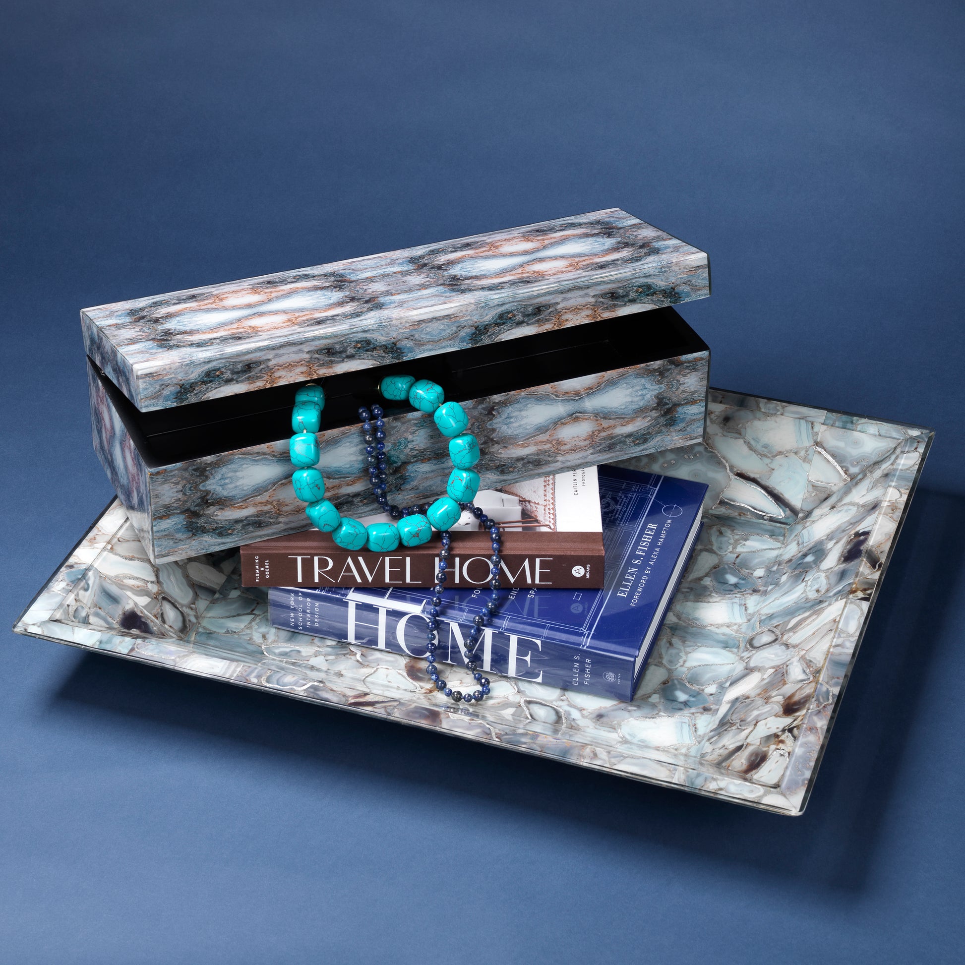 Rorschach Decorative Long Box by Jamie Young